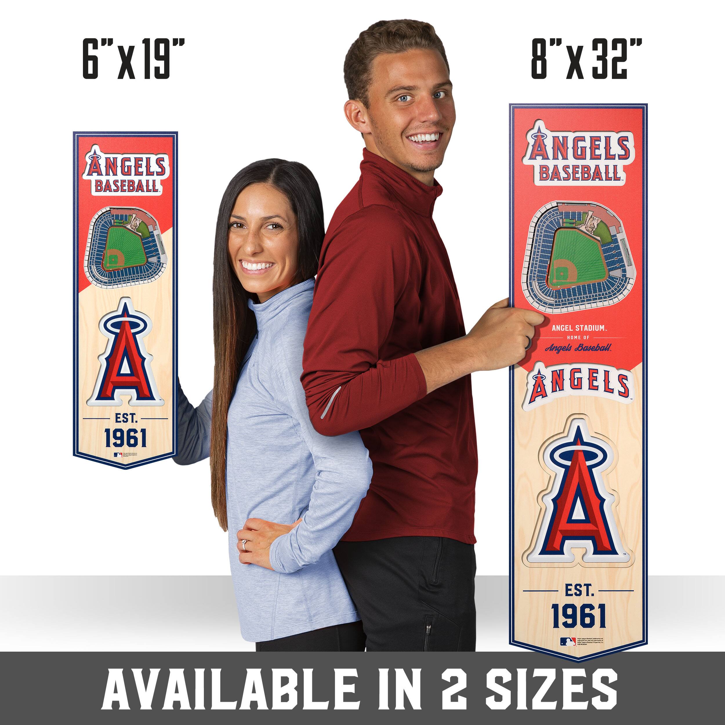 MLB 6&#x22; x 19&#x22; 3D StadiumView Banner