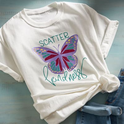 Scatter Kindness Butterfly T-Shirt