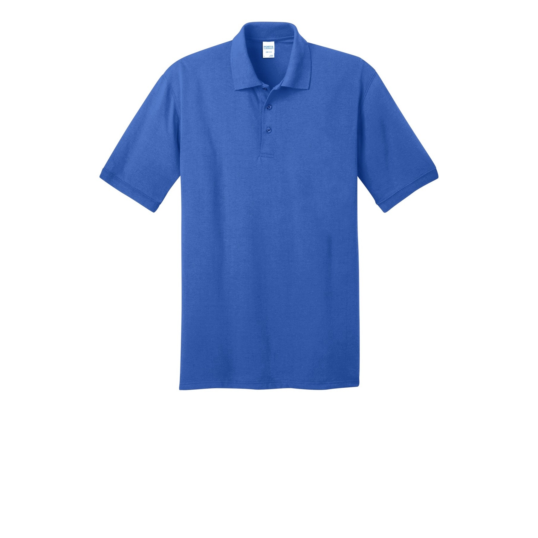 Port & Company® Darks Core Blend Jersey Knit Polo