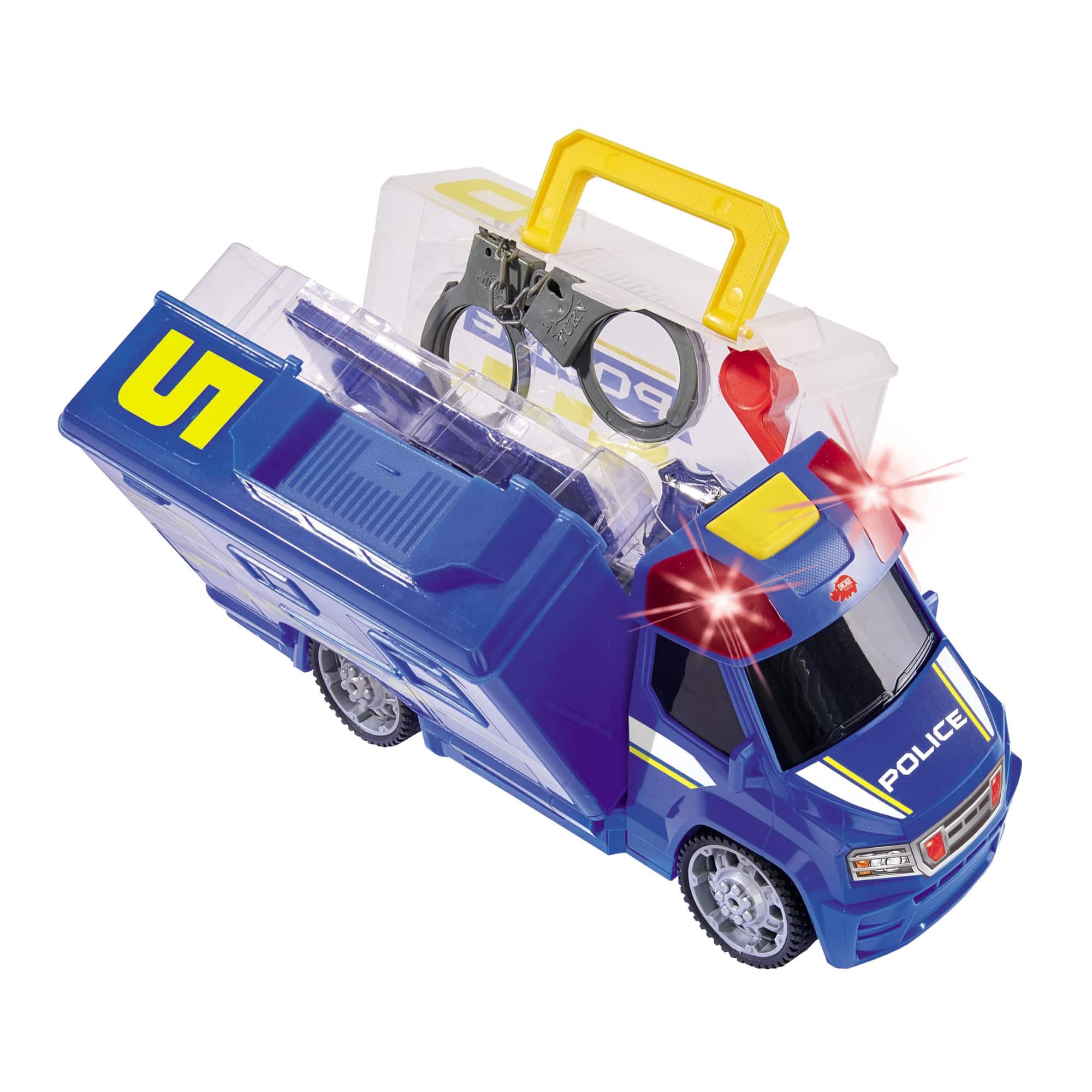 Dickie Toys Push &#x26; Play SOS Police Patrol Car