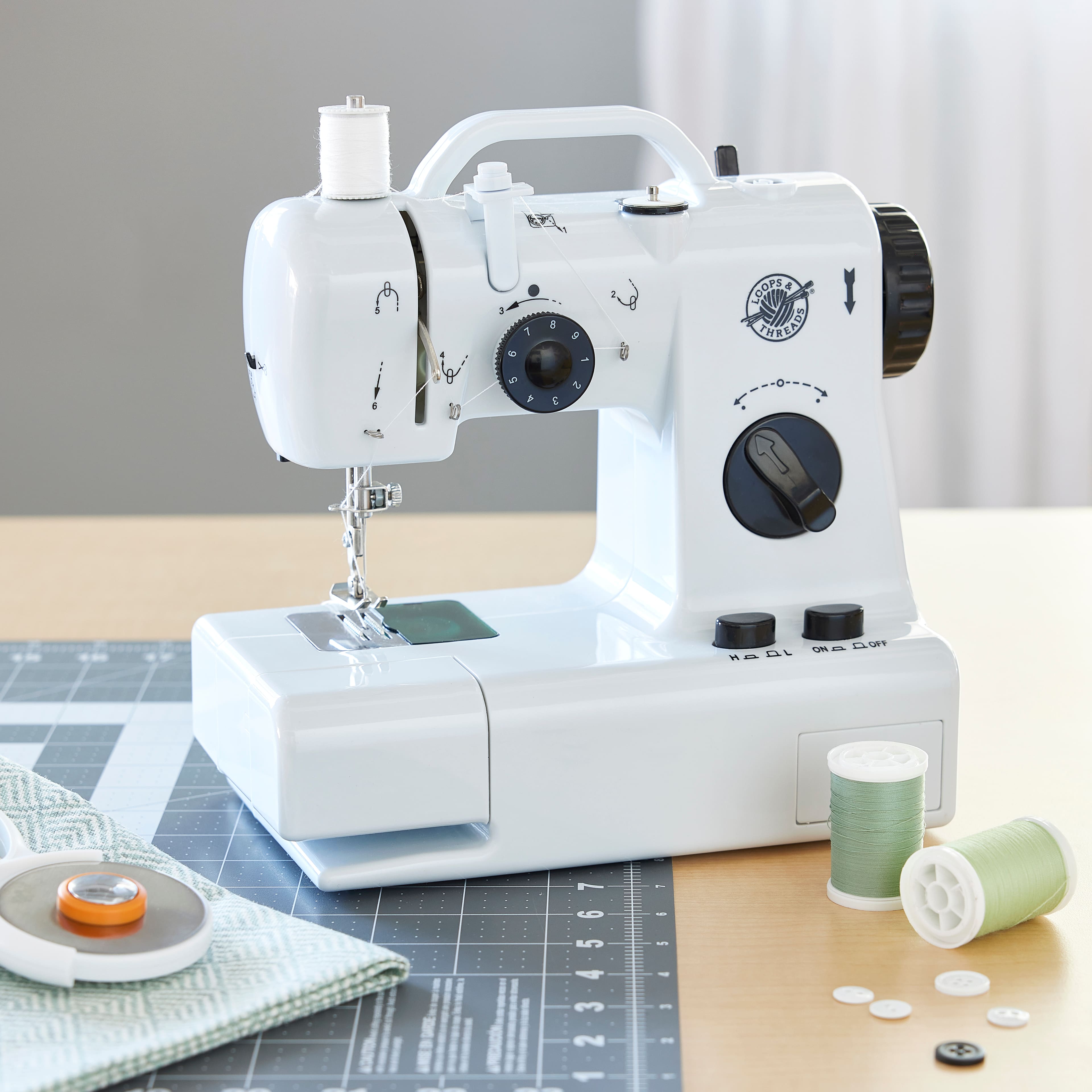 Tabletop Sewing Machine by Loops & Threads™
