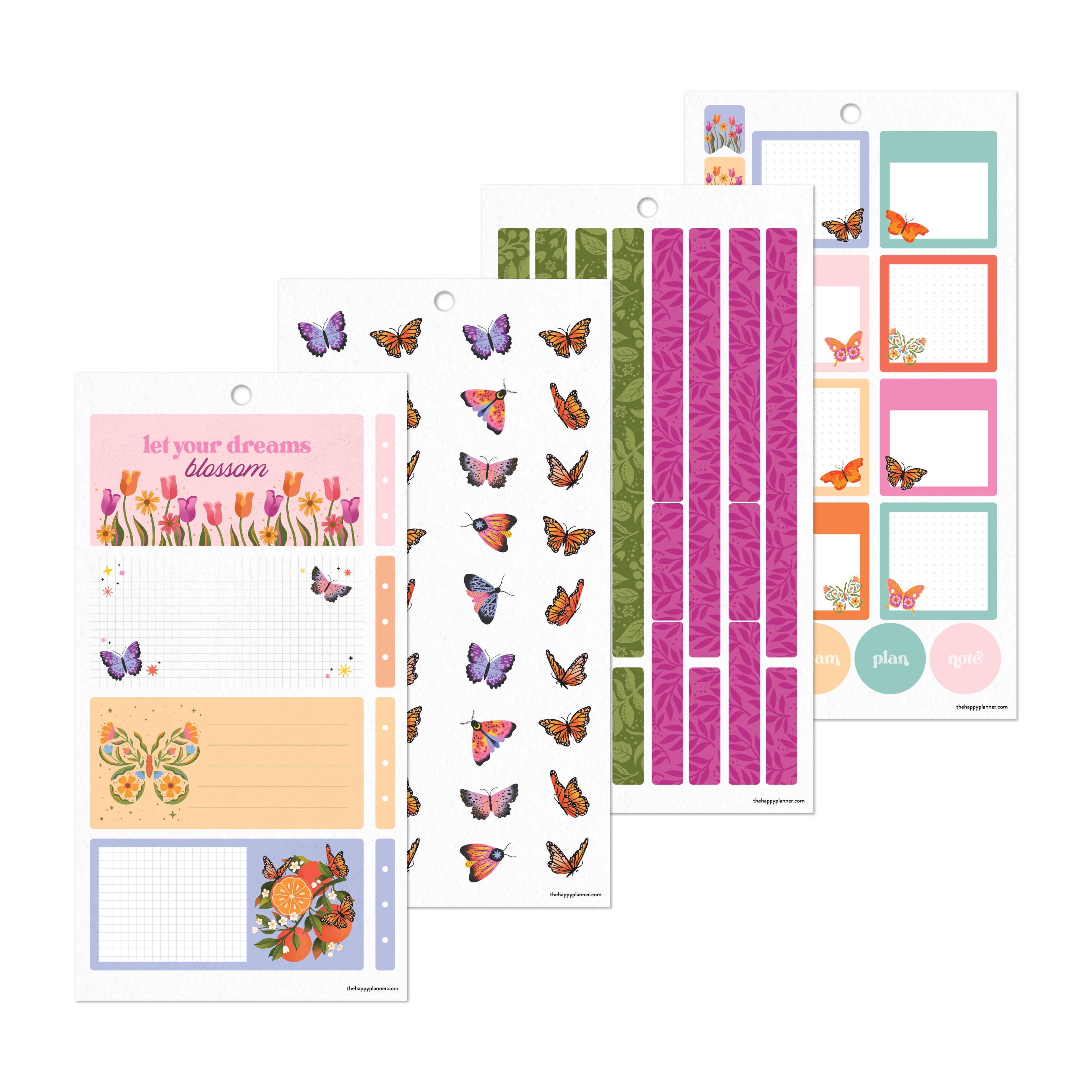 The Classic Happy Planner&#xAE; Mystic Blooms Stickers