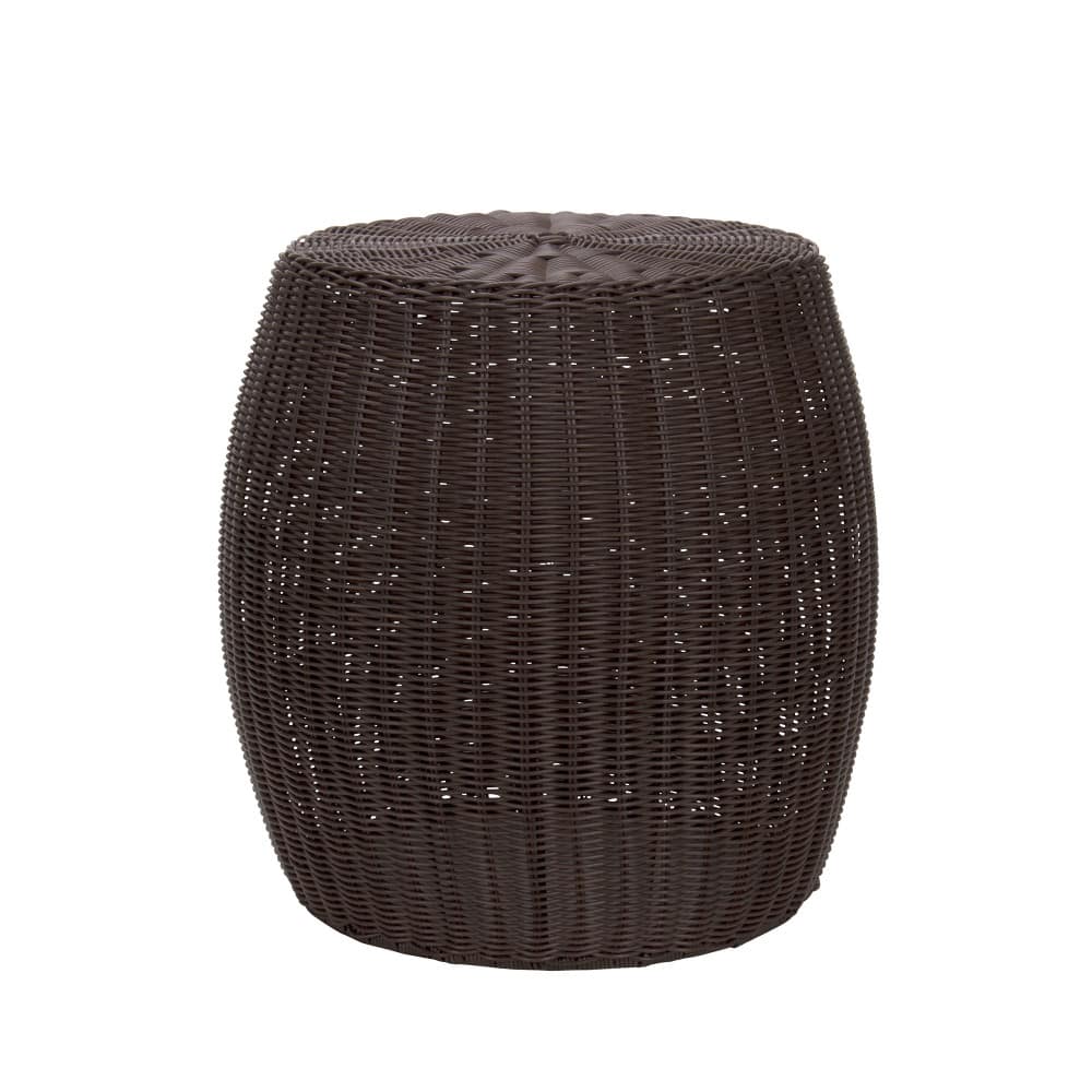 Household Essentials 18" Woven Storage End Table