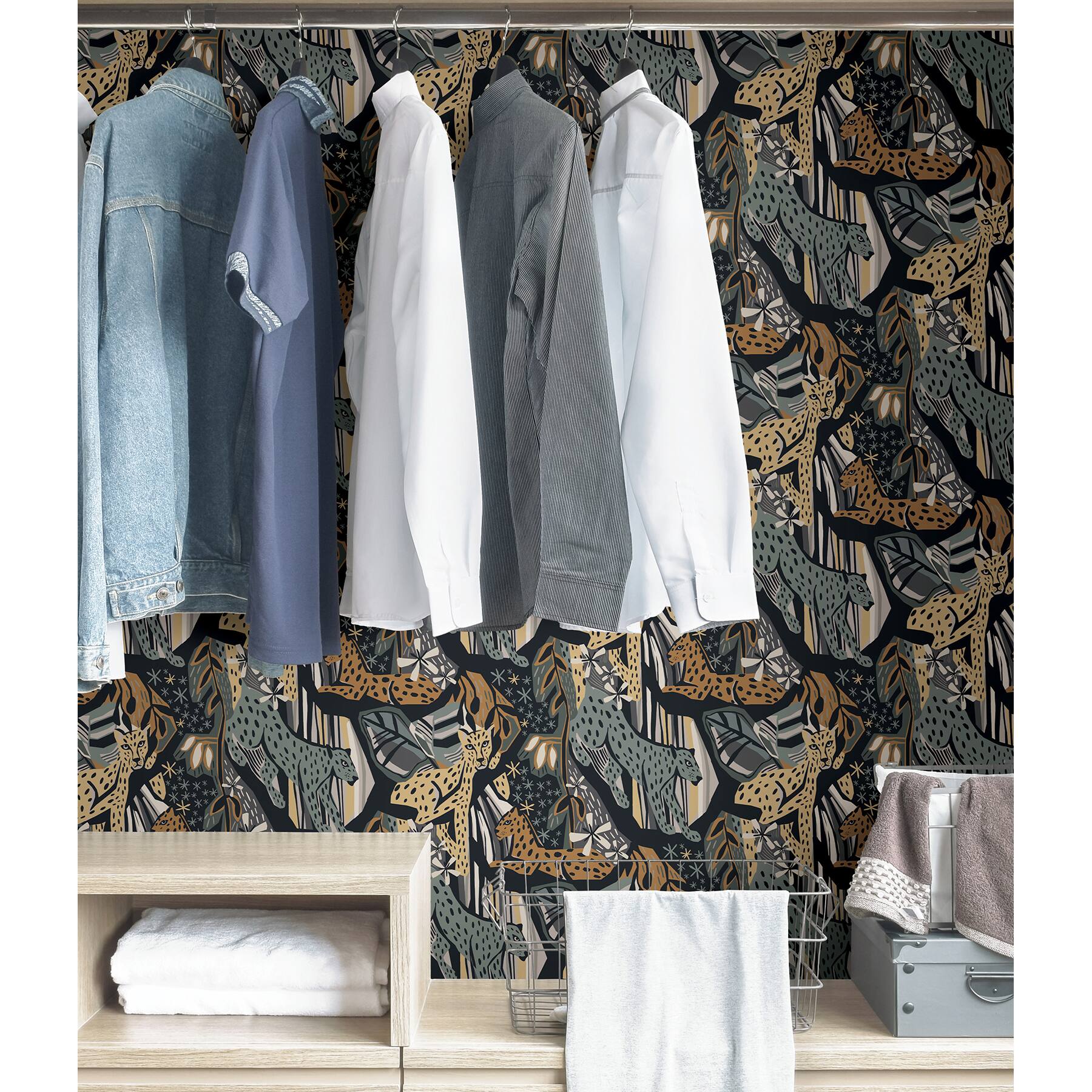 Cat Nap Peel &#x26; Stick Wallpaper