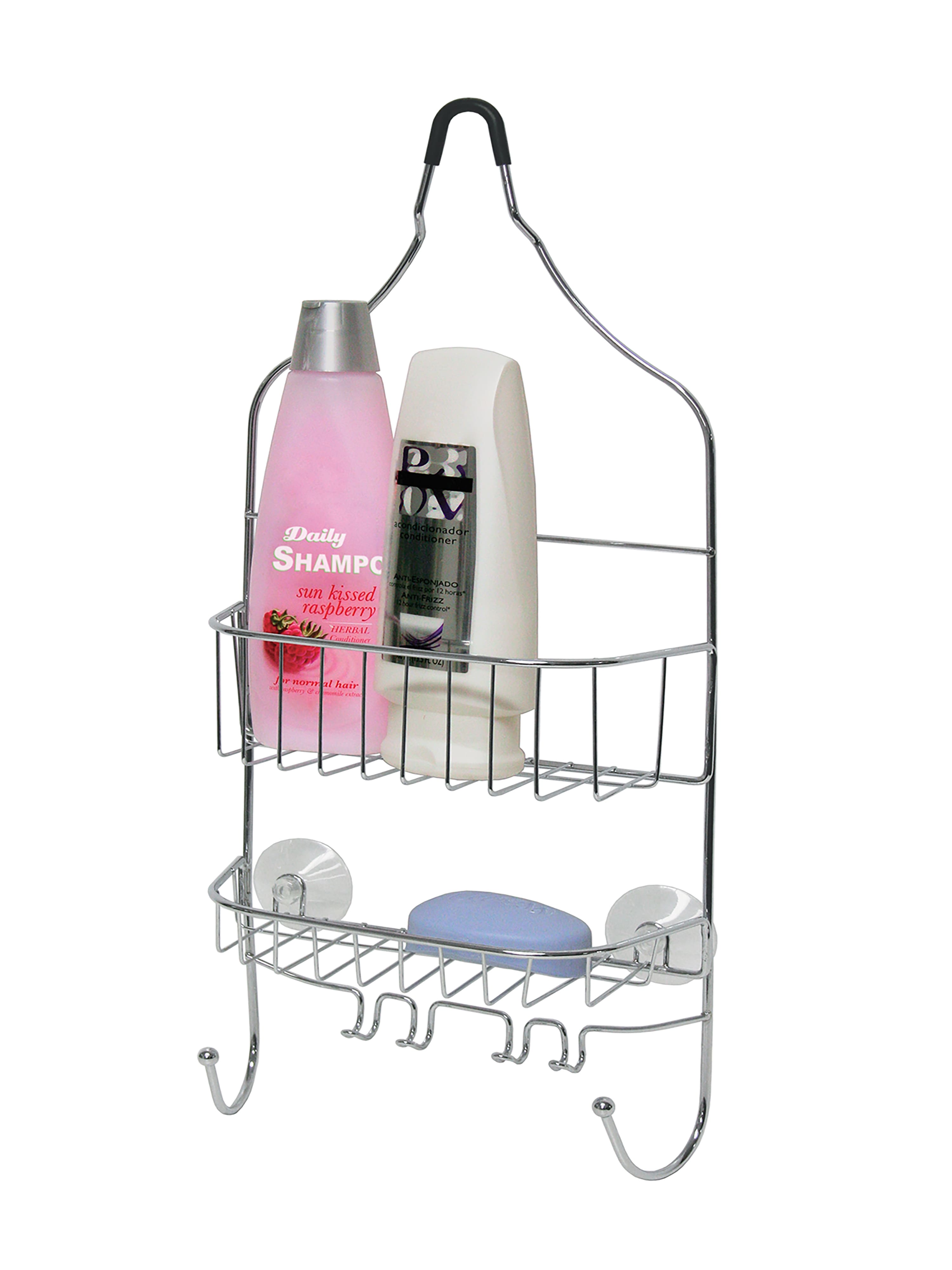 Bath Bliss Contoured Head Design Shower Caddy - Rust