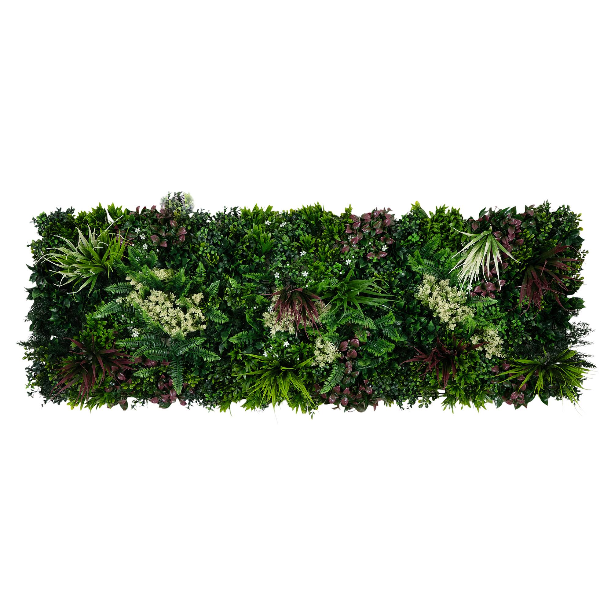20" Corfu Island Artificial Living Wall Panels, 3ct.