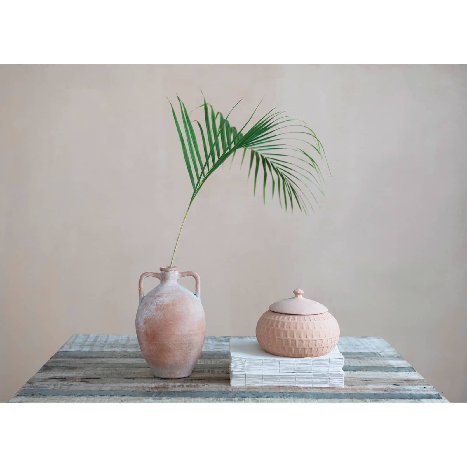 Hello Honey® 10" Terra Cotta Urn with Handles