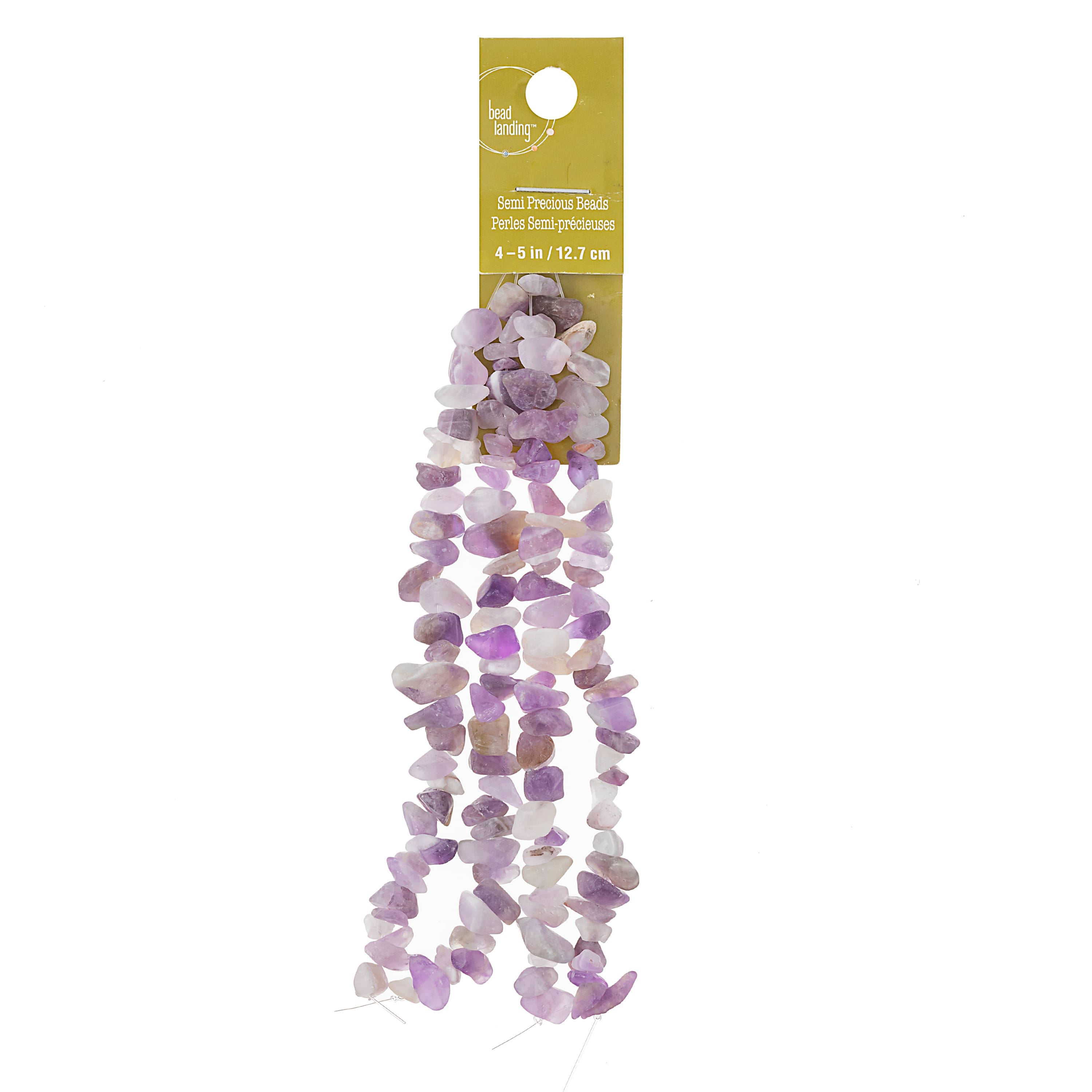 Purple Matte Amethyst Chip Beads by Bead Landing™