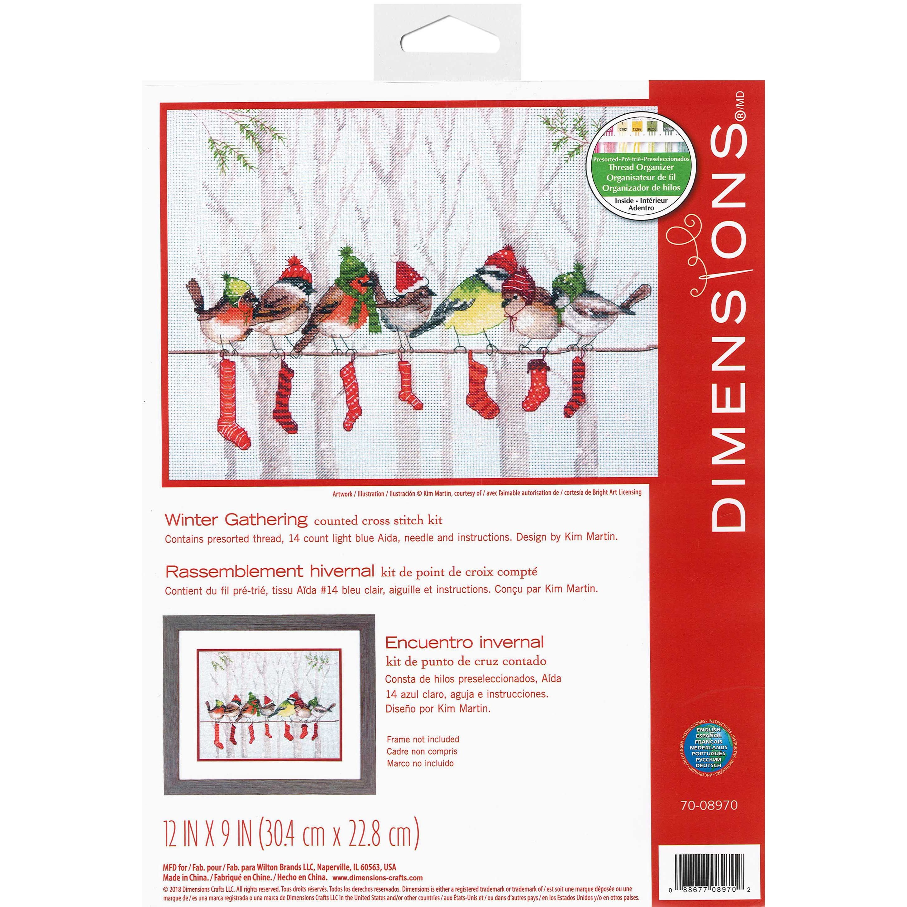 Dimensions Winter Gathering Cross Stitch Kit - D615955S - Arts and Crafts Buy Dimensions Winter Gathering Cross Stitch Kit a sku D615955S