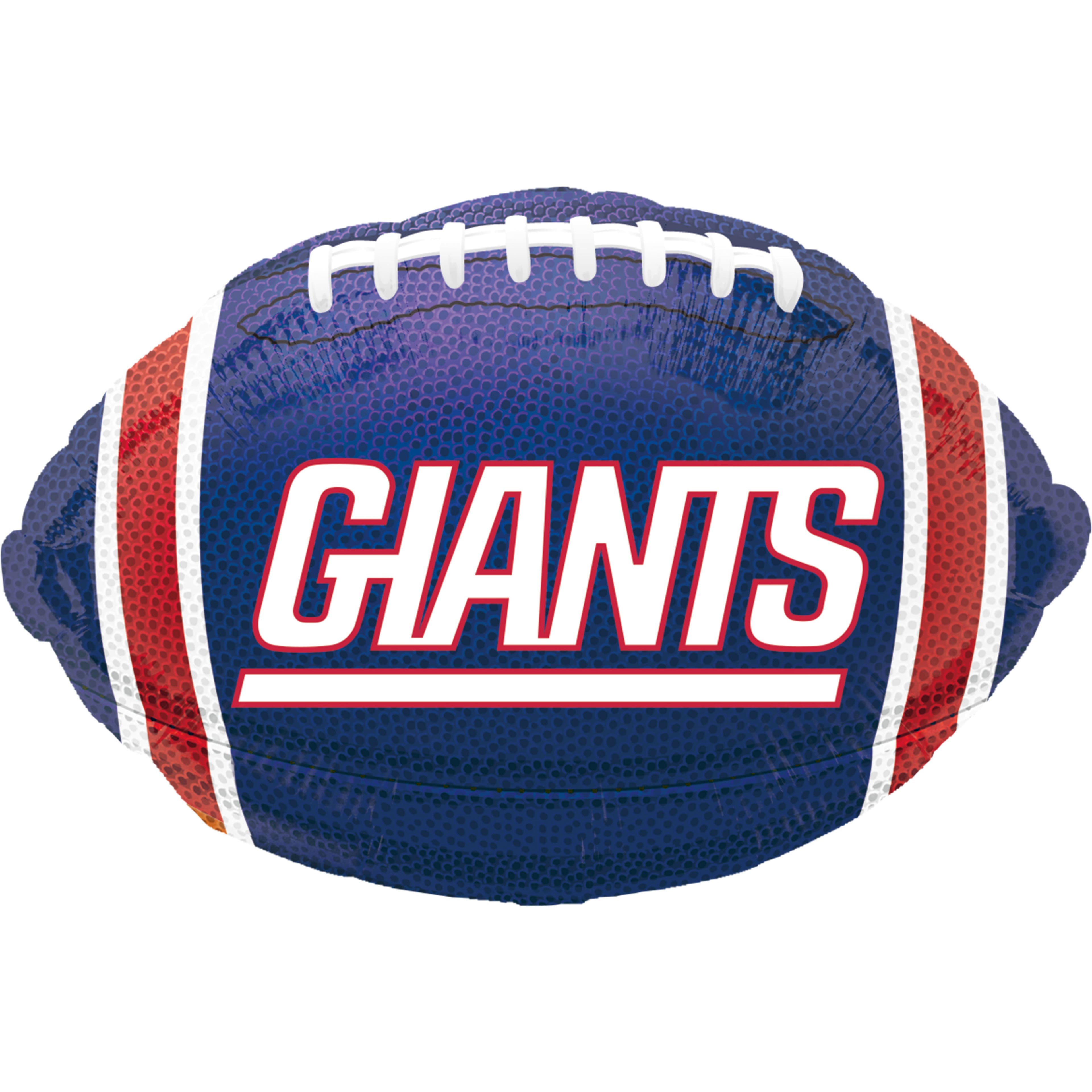 17&#x22; New York Giants Football Foil Balloon