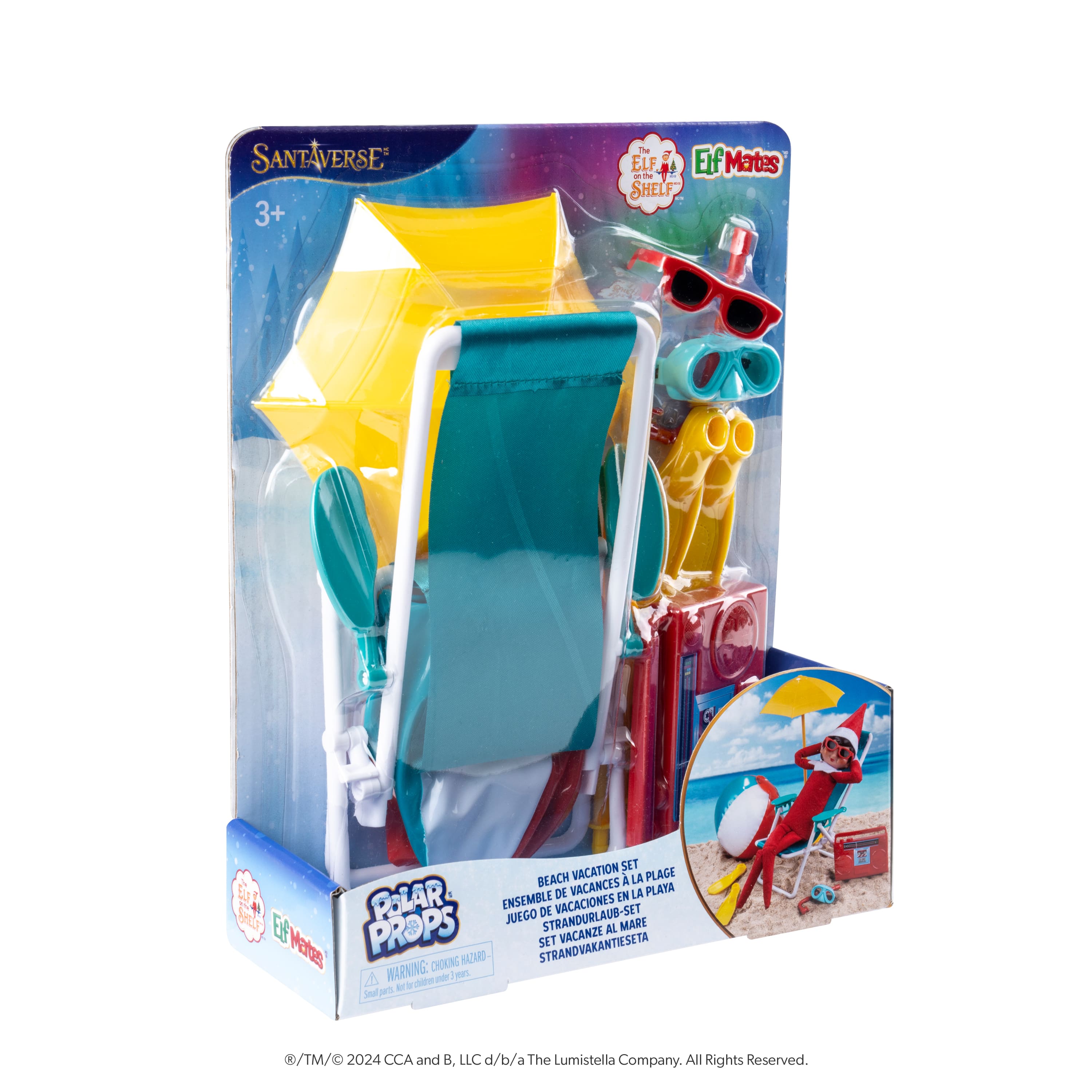 The Elf on the Shelf&#xAE; Polar Props&#x2122; Beach Vacation Set