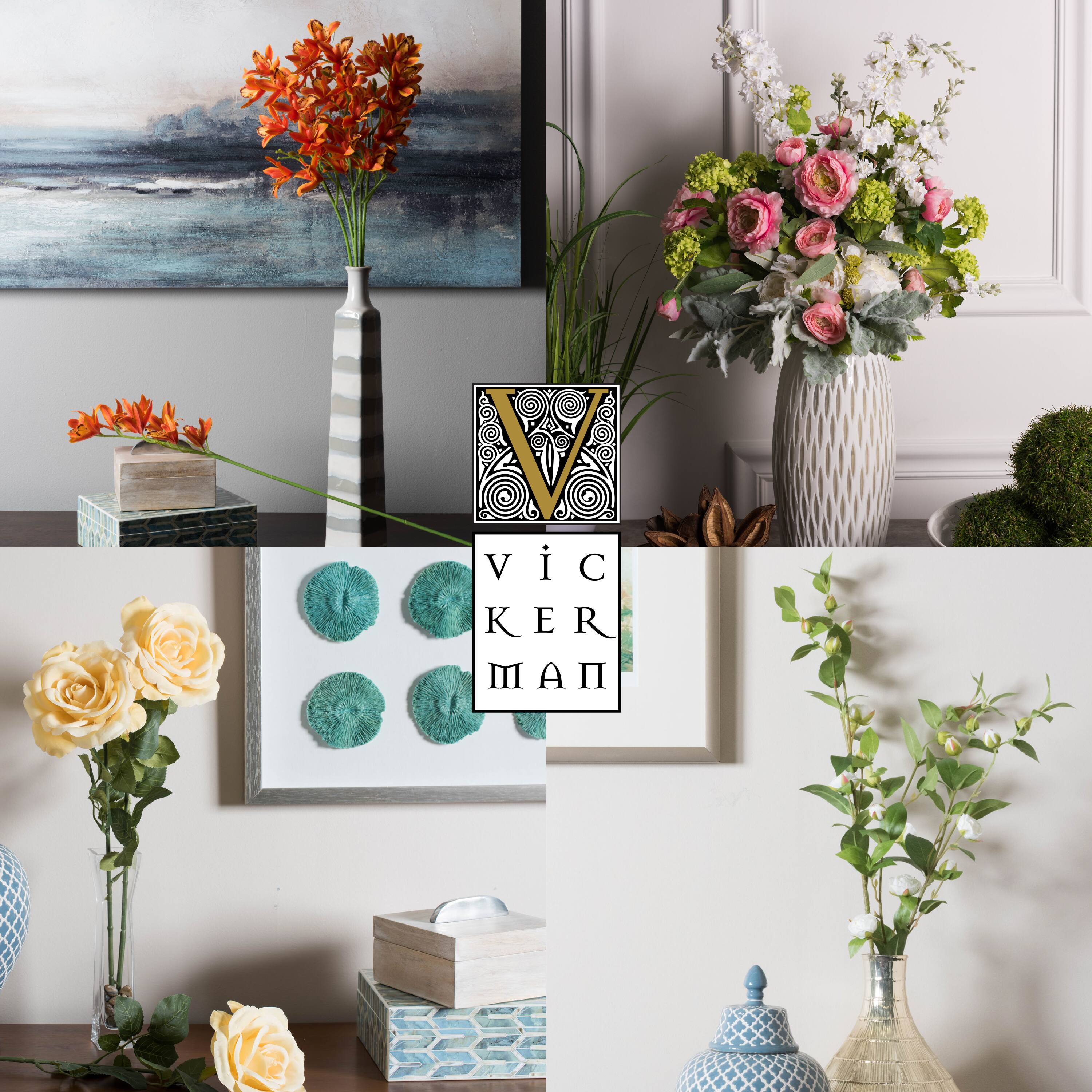 40'' Artificial Pink Cherry Blossom Spray, 3ct.