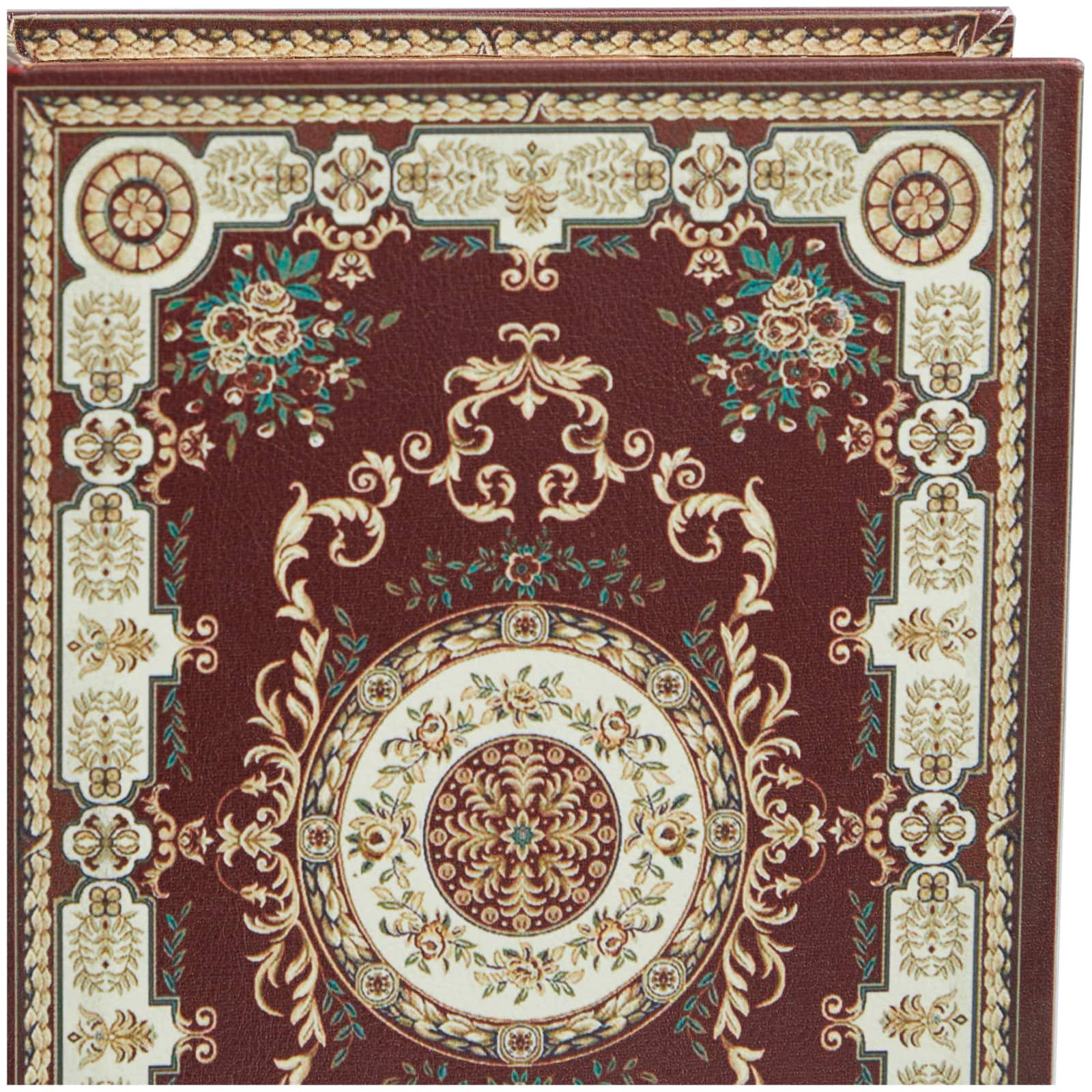 Arabesque Pattern Canvas Storage Book Box Set