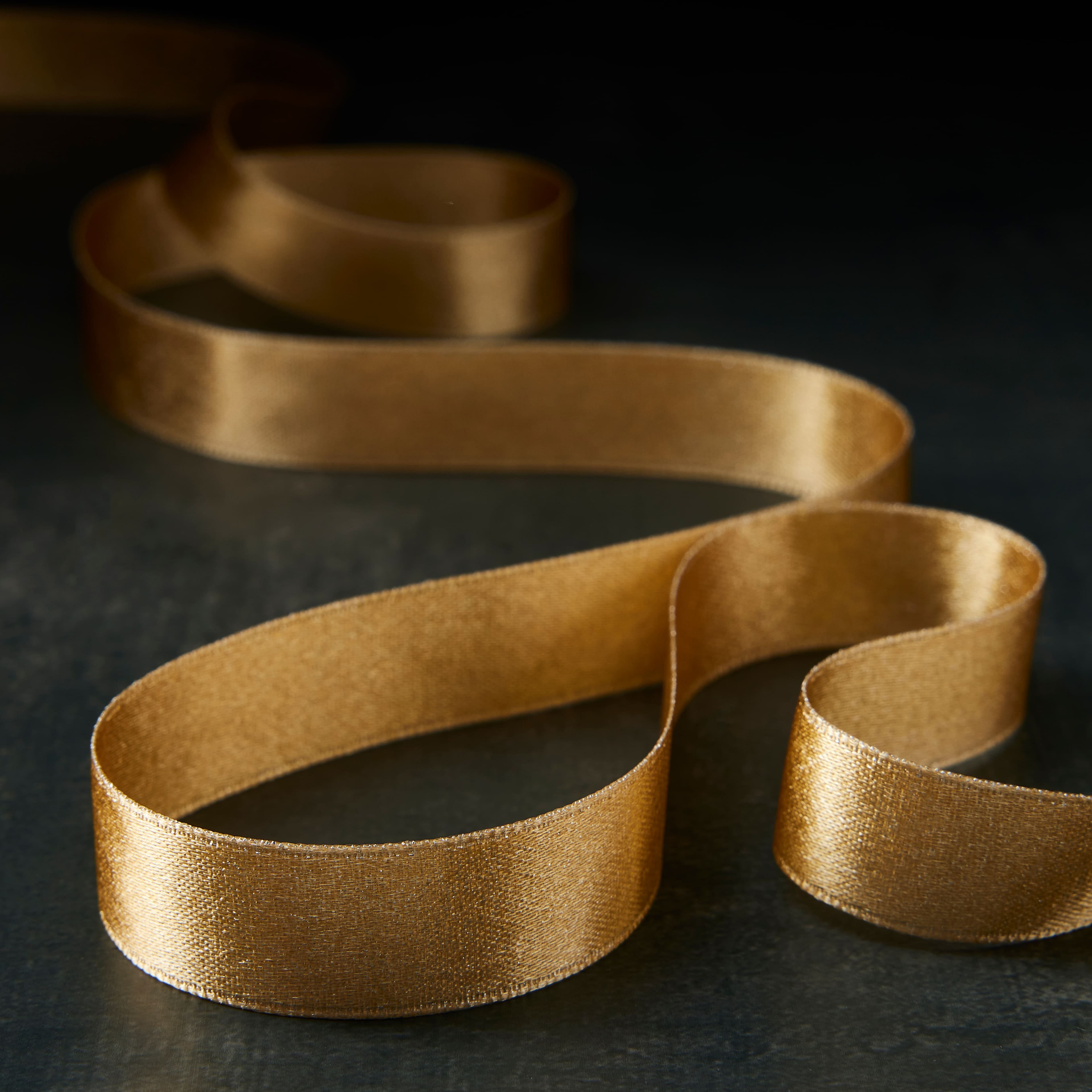 12 Pack: 5/8" x 7yd. Shimmer Satin Ribbon by Celebrate It™