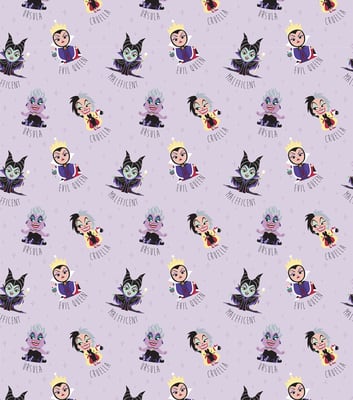 Disney® Villains Toss Cotton Fabric | Michaels