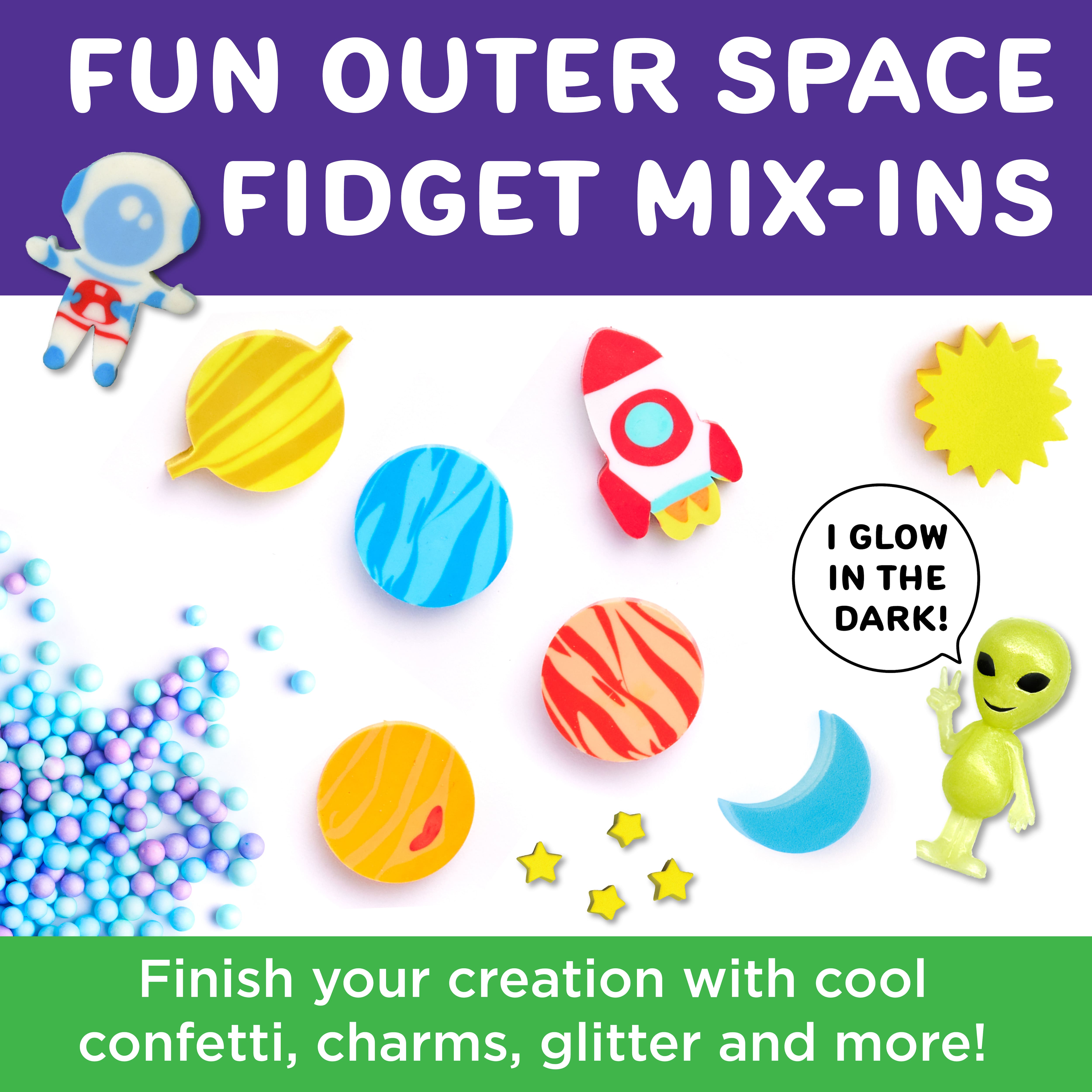 Creativity for Kids® Super Squish Outer Space Fidget Bag Kit
