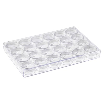 24-Jar Bead Storage Container by Bead Landing™ | Michaels