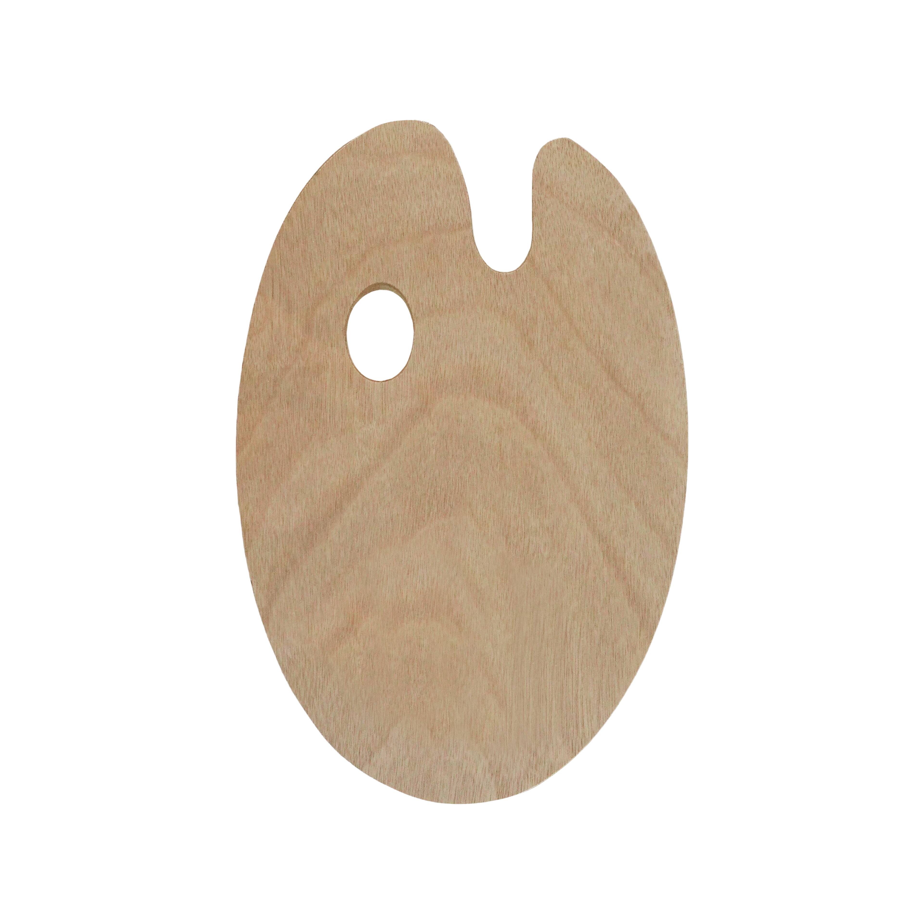 7.75" x 11.75" Wood Paint Palette by Artist's Loft®