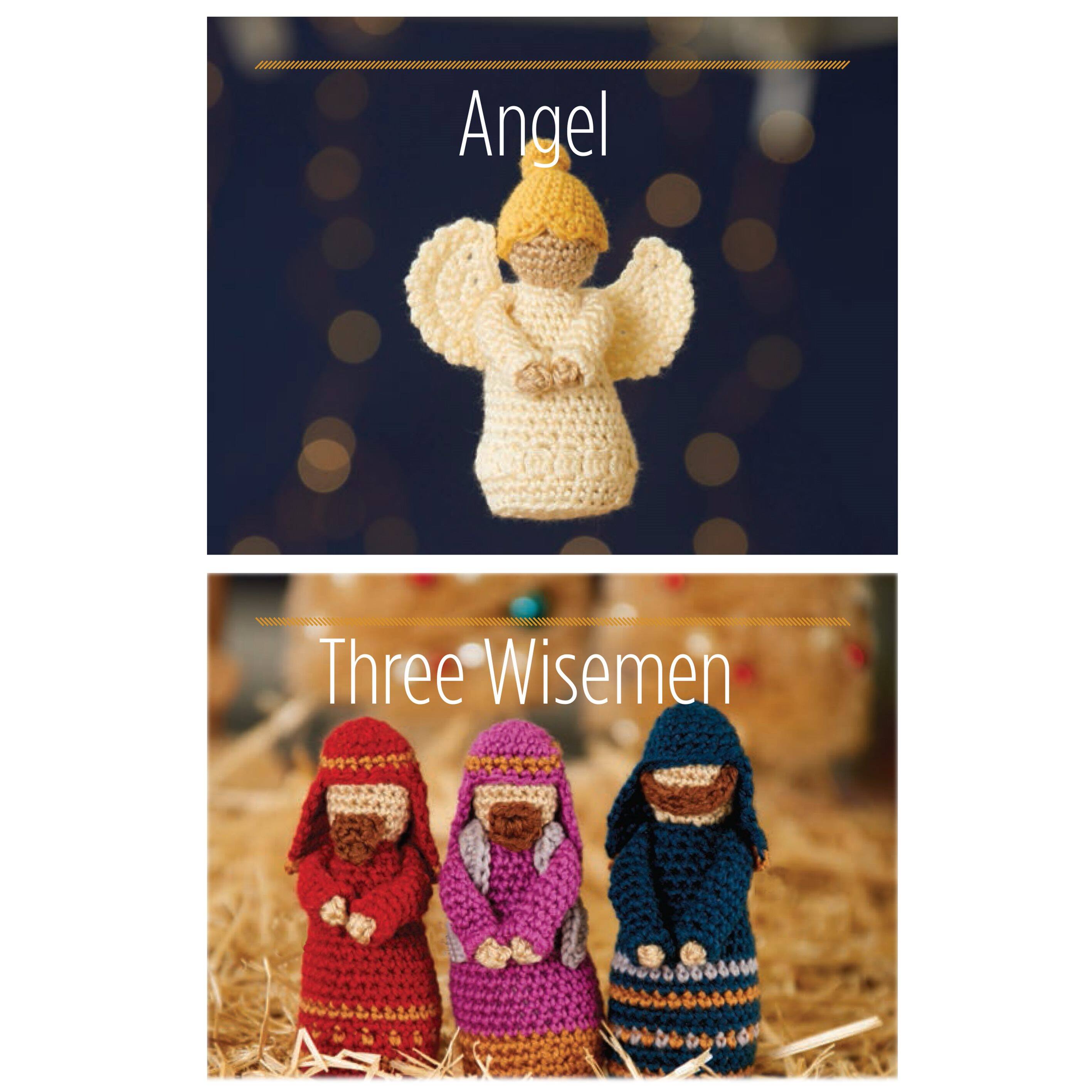 Leisure Arts® Crochet Nativity Book