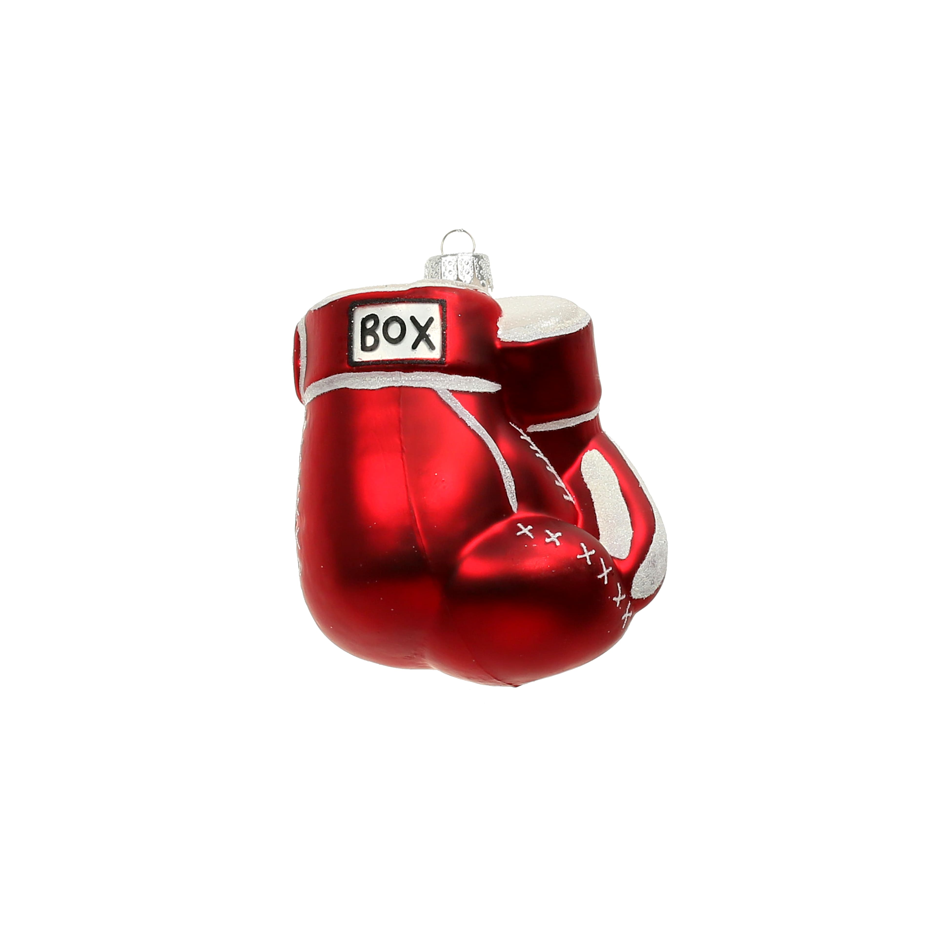 3.5&#x22; Red Glass Boxing Gloves Ornament by Ashland&#xAE;