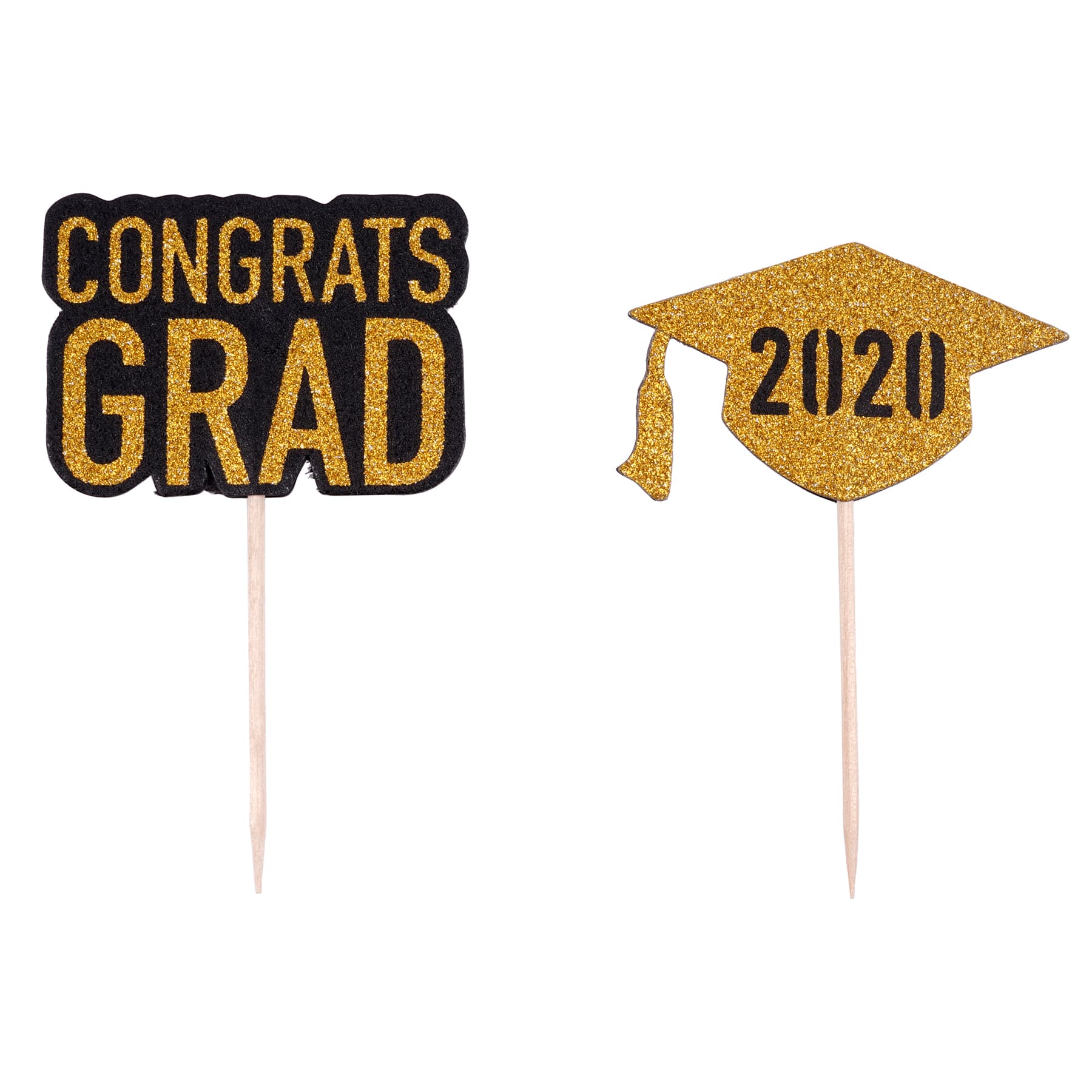 Congrats Grad Cupcake Toppers by Celebrate It™ | Michaels