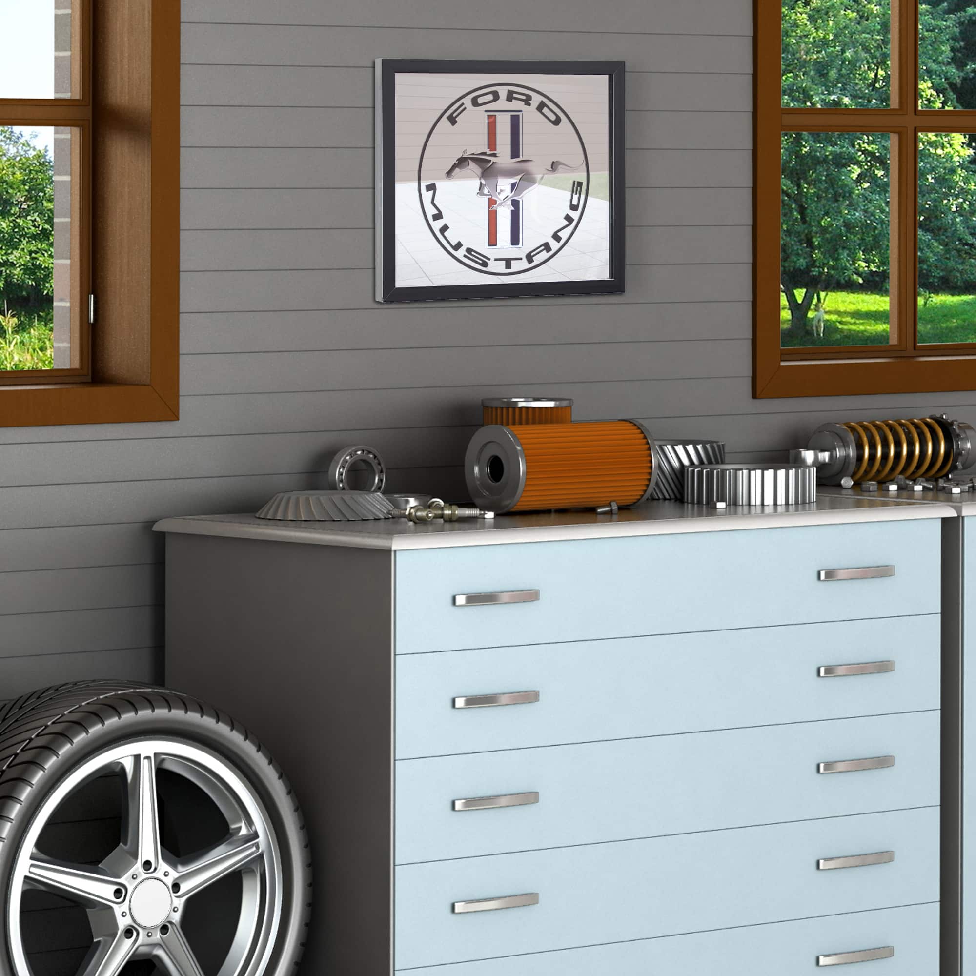 Ford Mustang Printed Accent Mirror