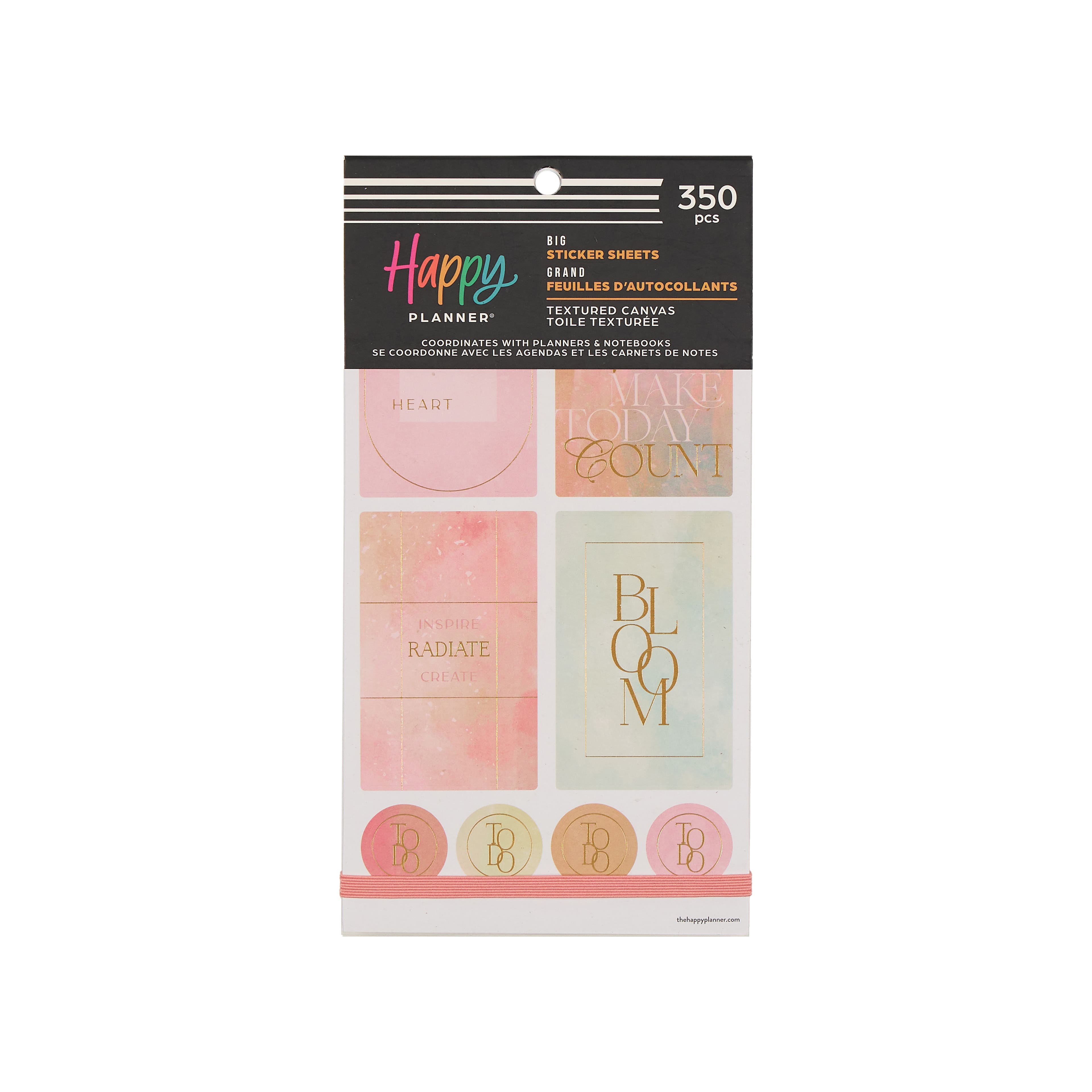 The Big Happy Planner&#xAE; Textured Canvas Sticker Book