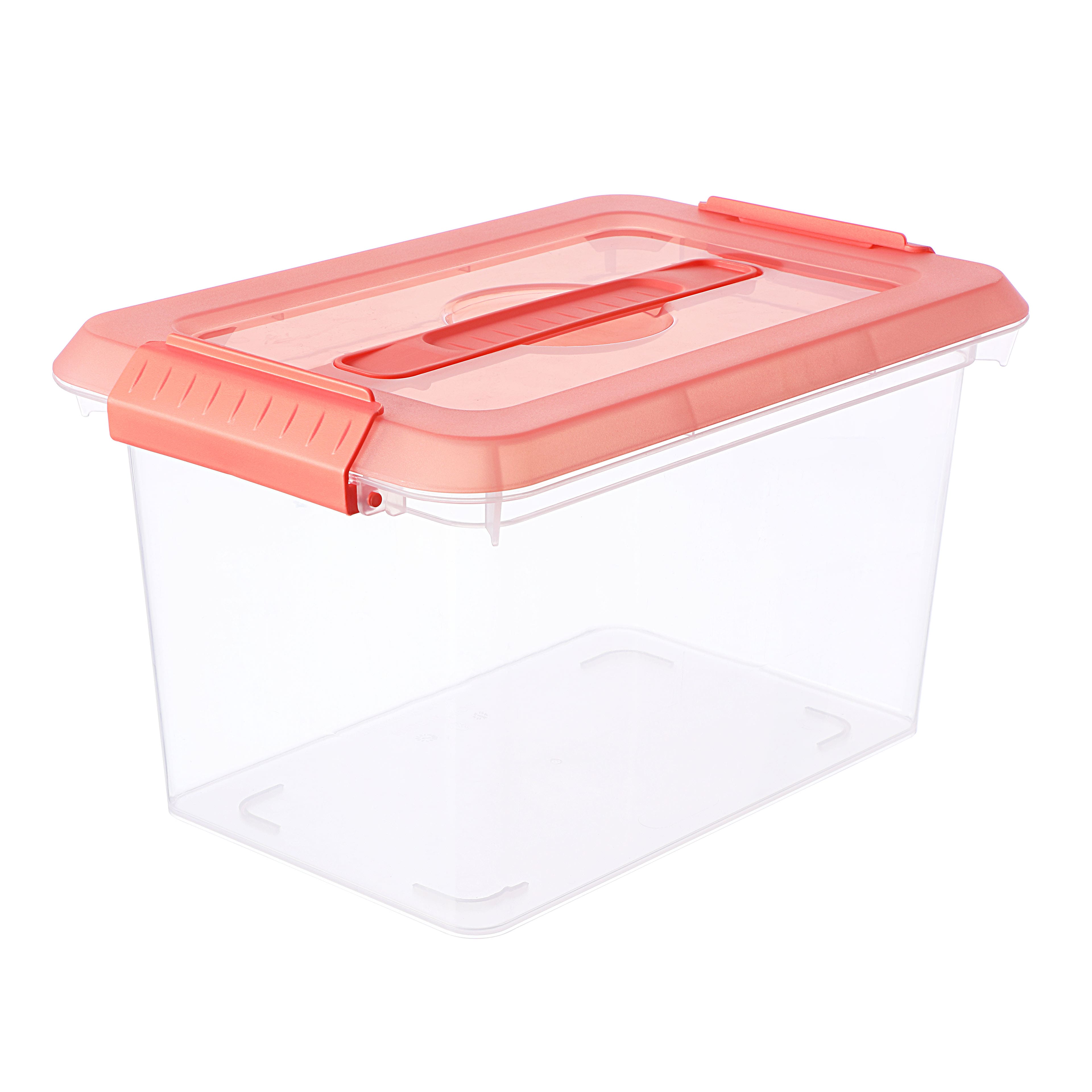 BENECREAT 10 Packs 3.7x4.7x1.1 Clear Rectangle Plastic Storage Box Bead  Storage Containers with Lids for Cards, Clips and Other Craft Accessories