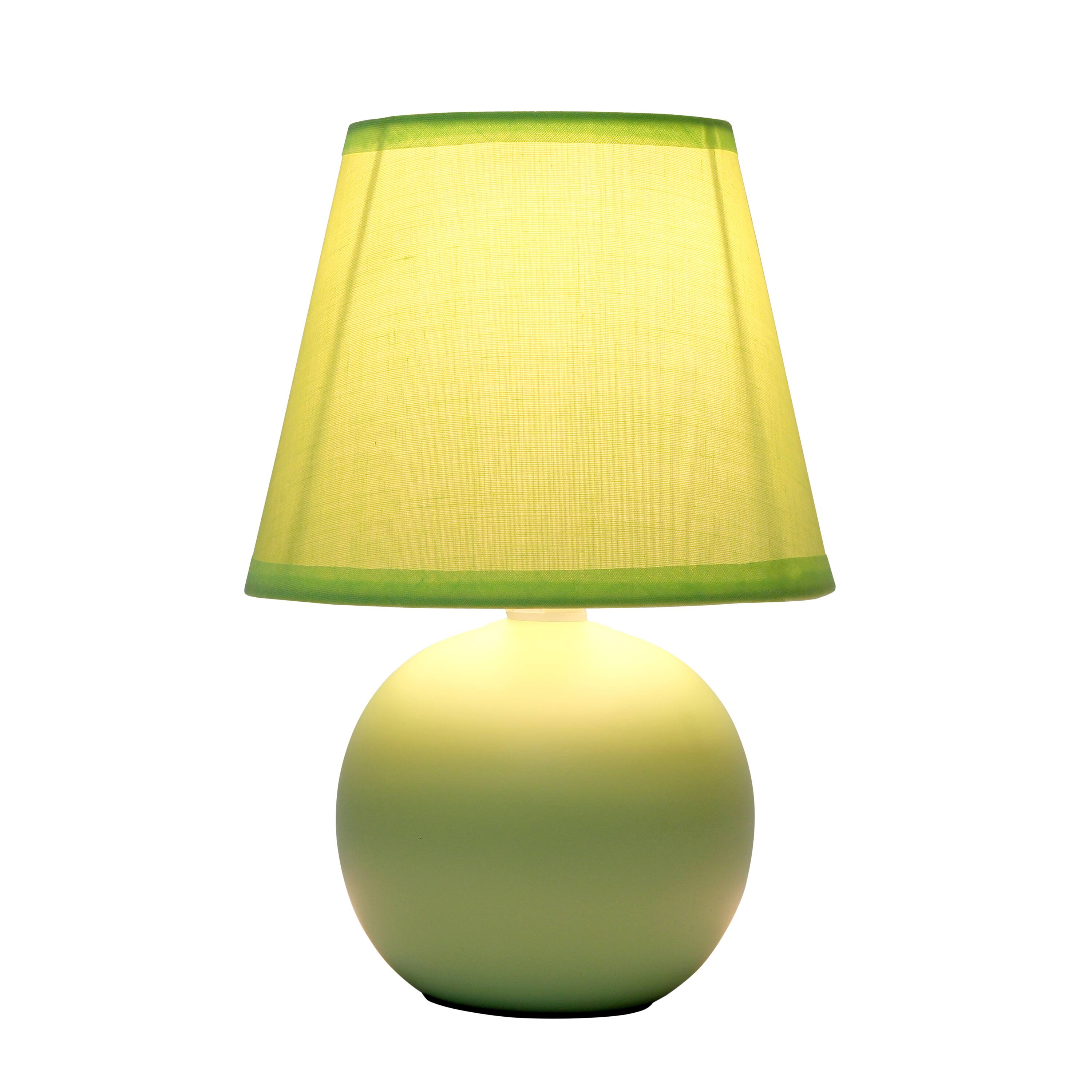Creekwood Home Nauru 8.5&#x22; Ceramic Orb Base Table Lamp