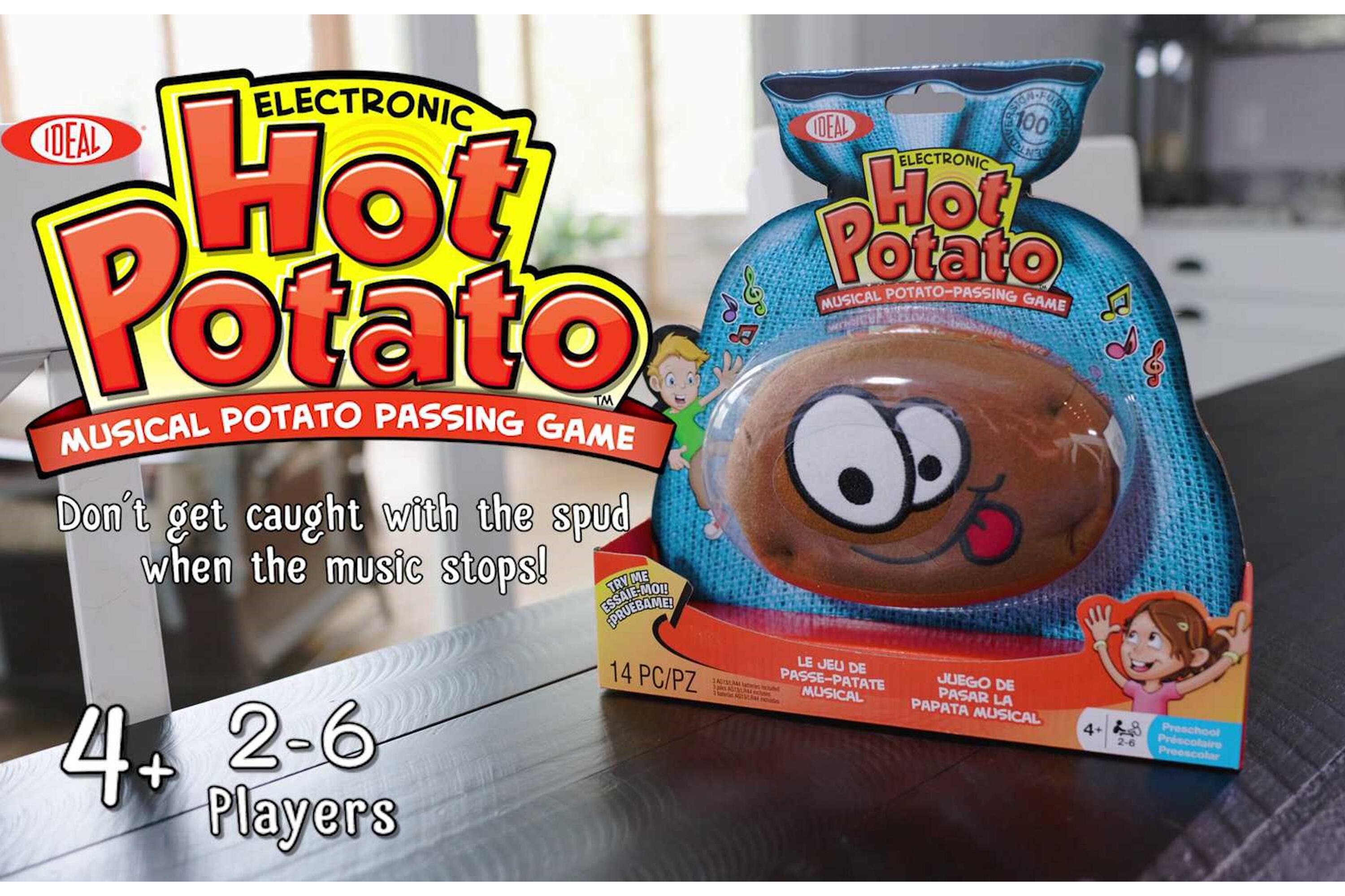 Hot Potato Electronic Musical Passing Game Plush Toy Interactive KIds Music 