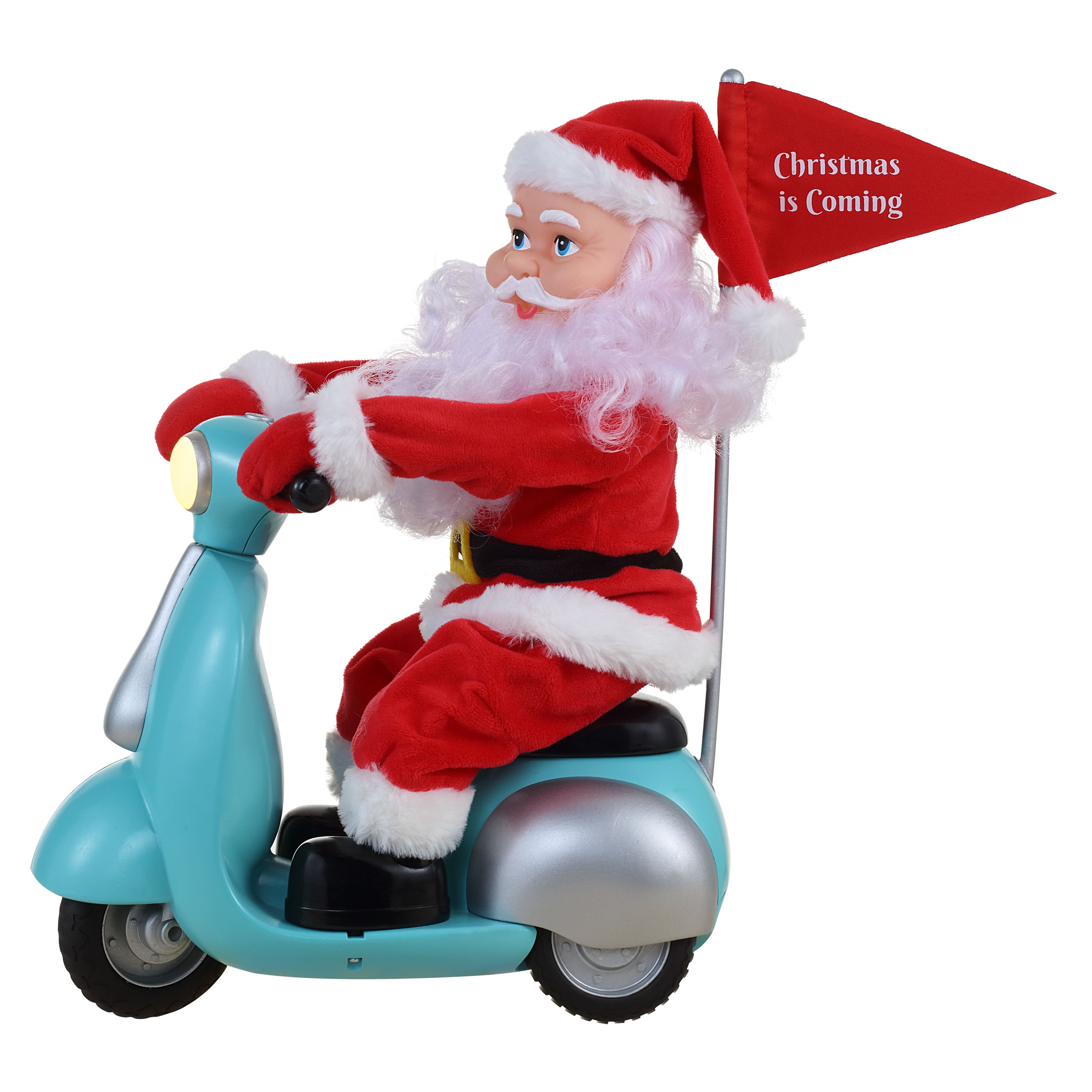 14.5&#x22; Scootin&#x27; Santa