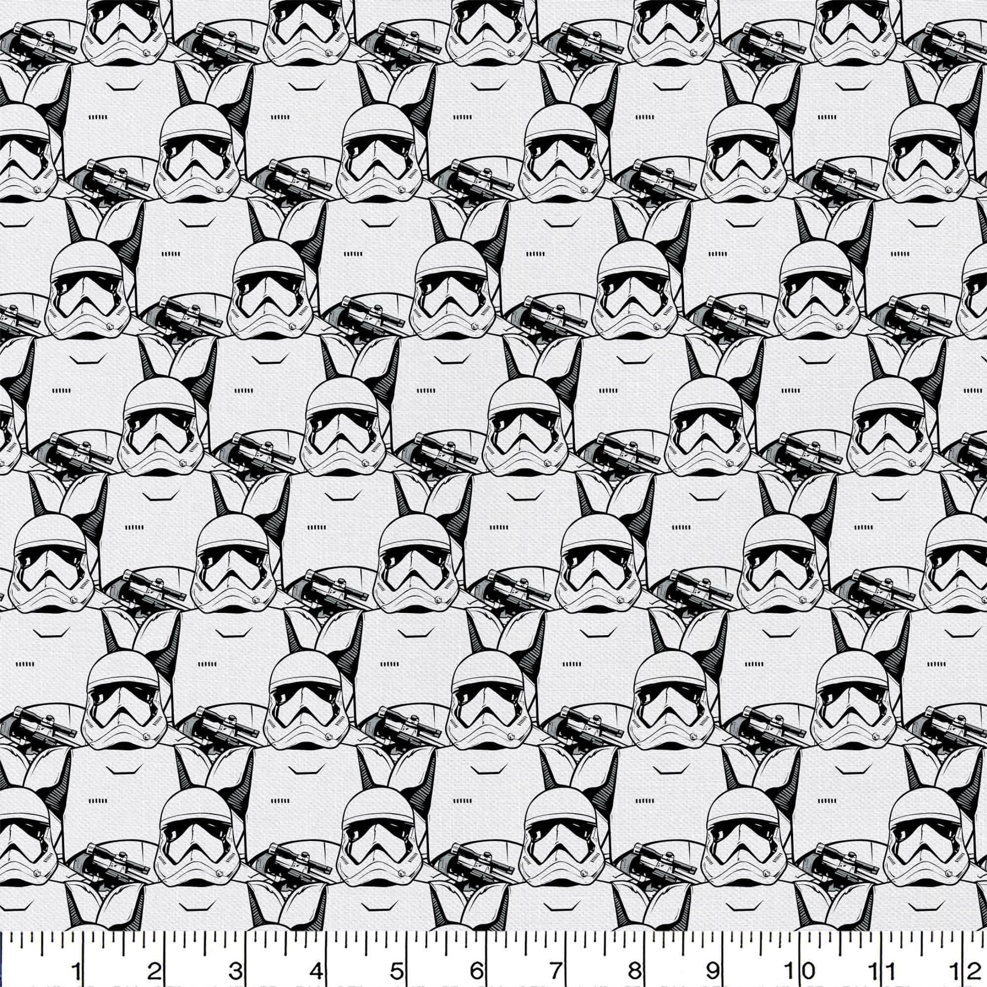 Camelot Fabrics Star Wars Stormtrooper Cotton Fat Quarter, 6ct.