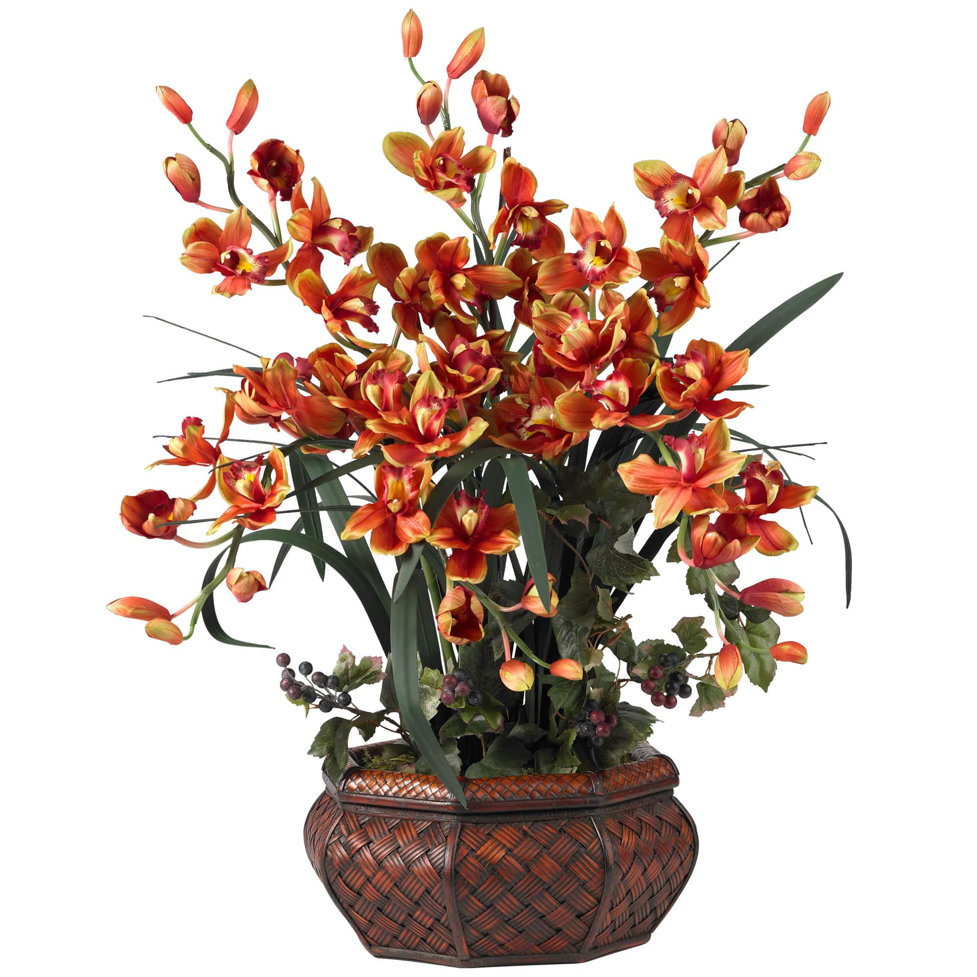 3ft. Boat Orchid Arrangement in Decorative Planter