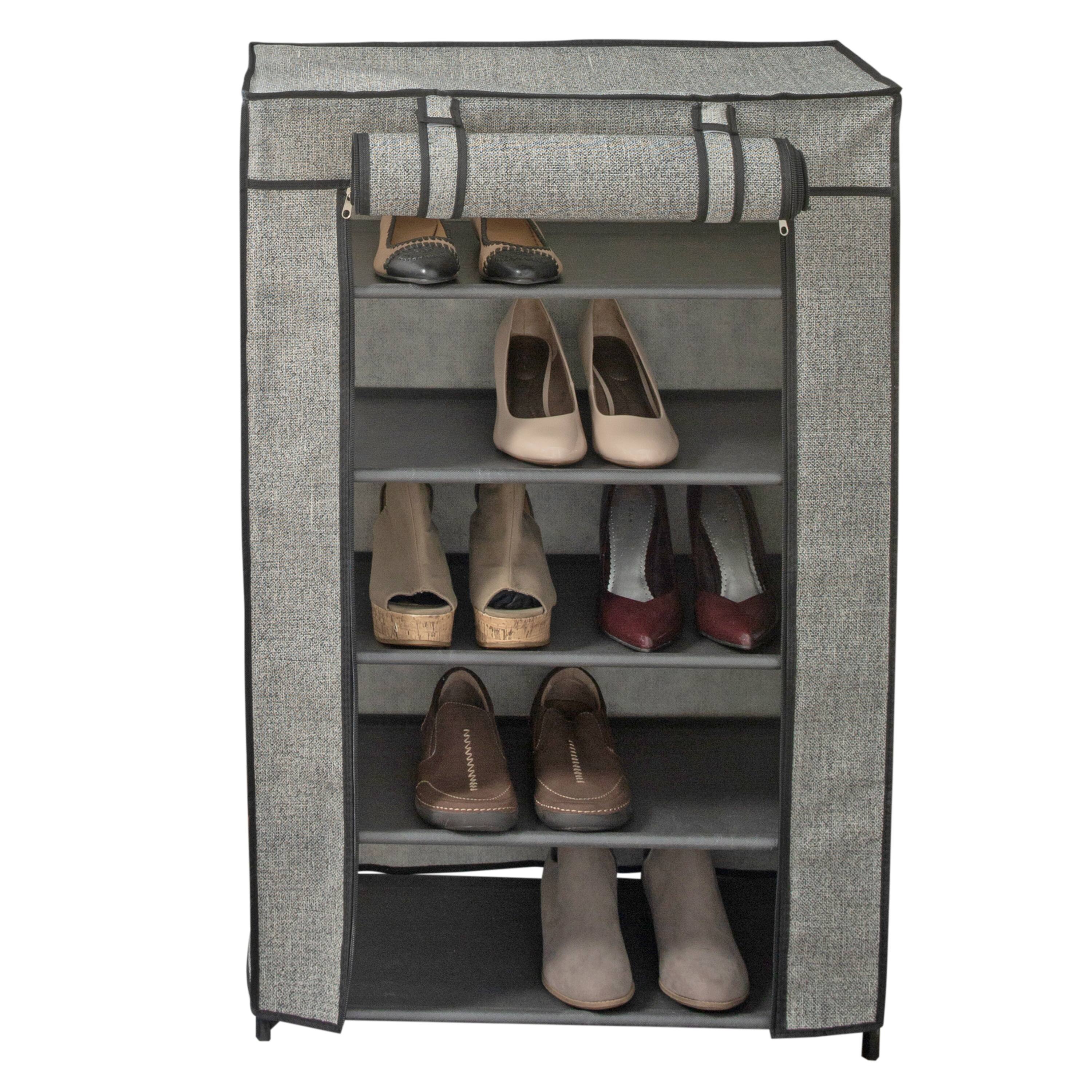 Simplify -Tier Shoe Organizer with Cover