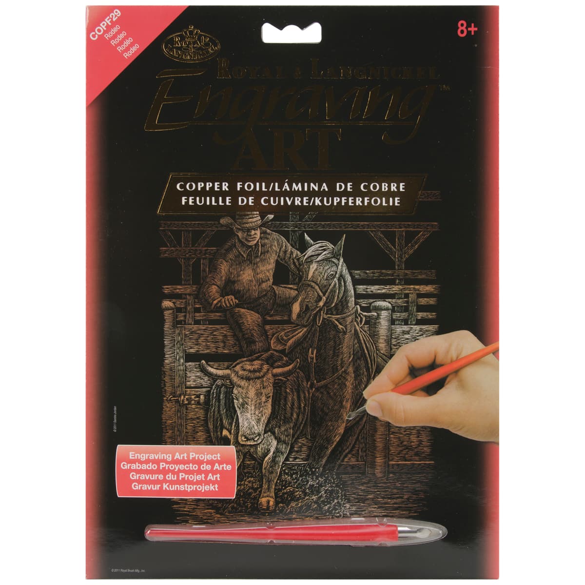 Royal &#x26; Langnickel&#xAE; Rodeo Copper Foil Engraving Art Kit