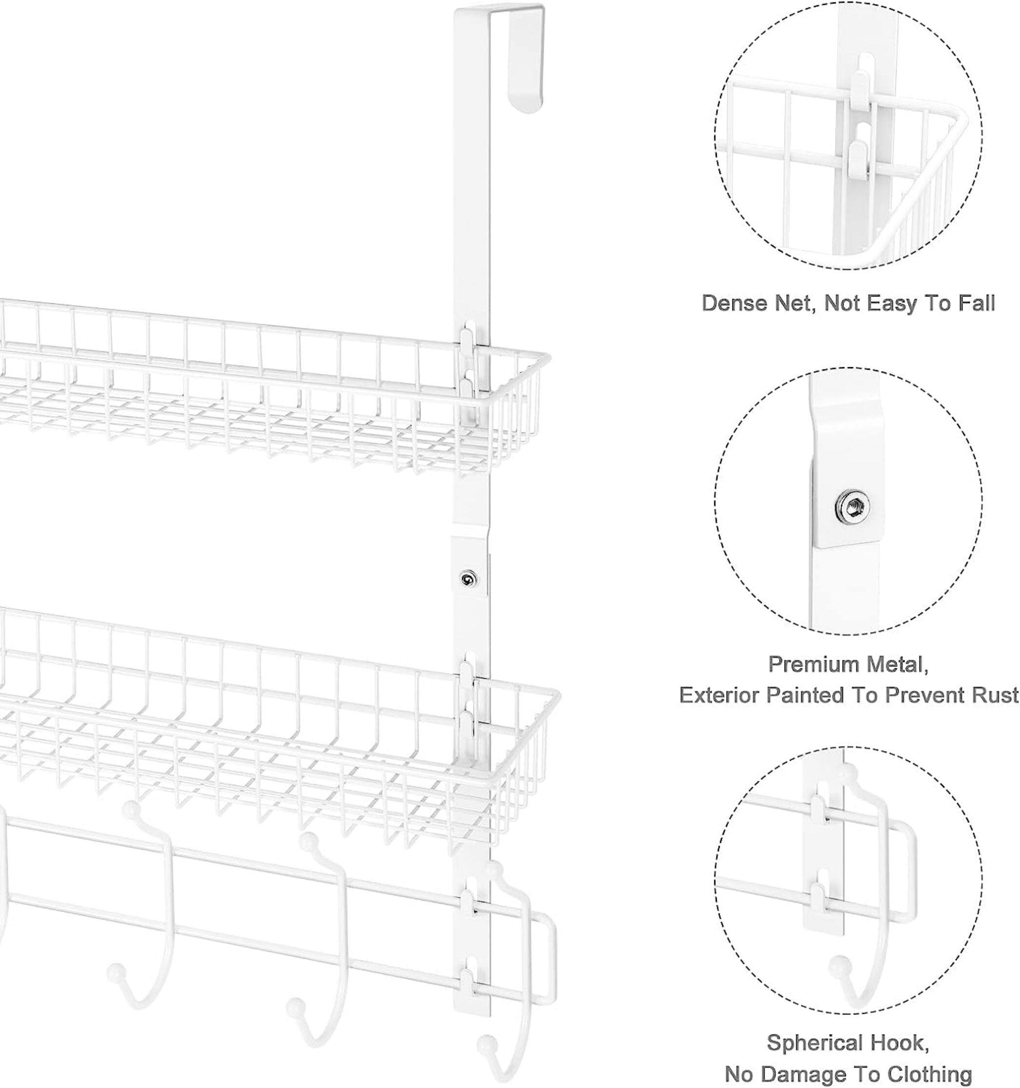 NEX&#x2122; Over The Door Hanging Organizer Rack
