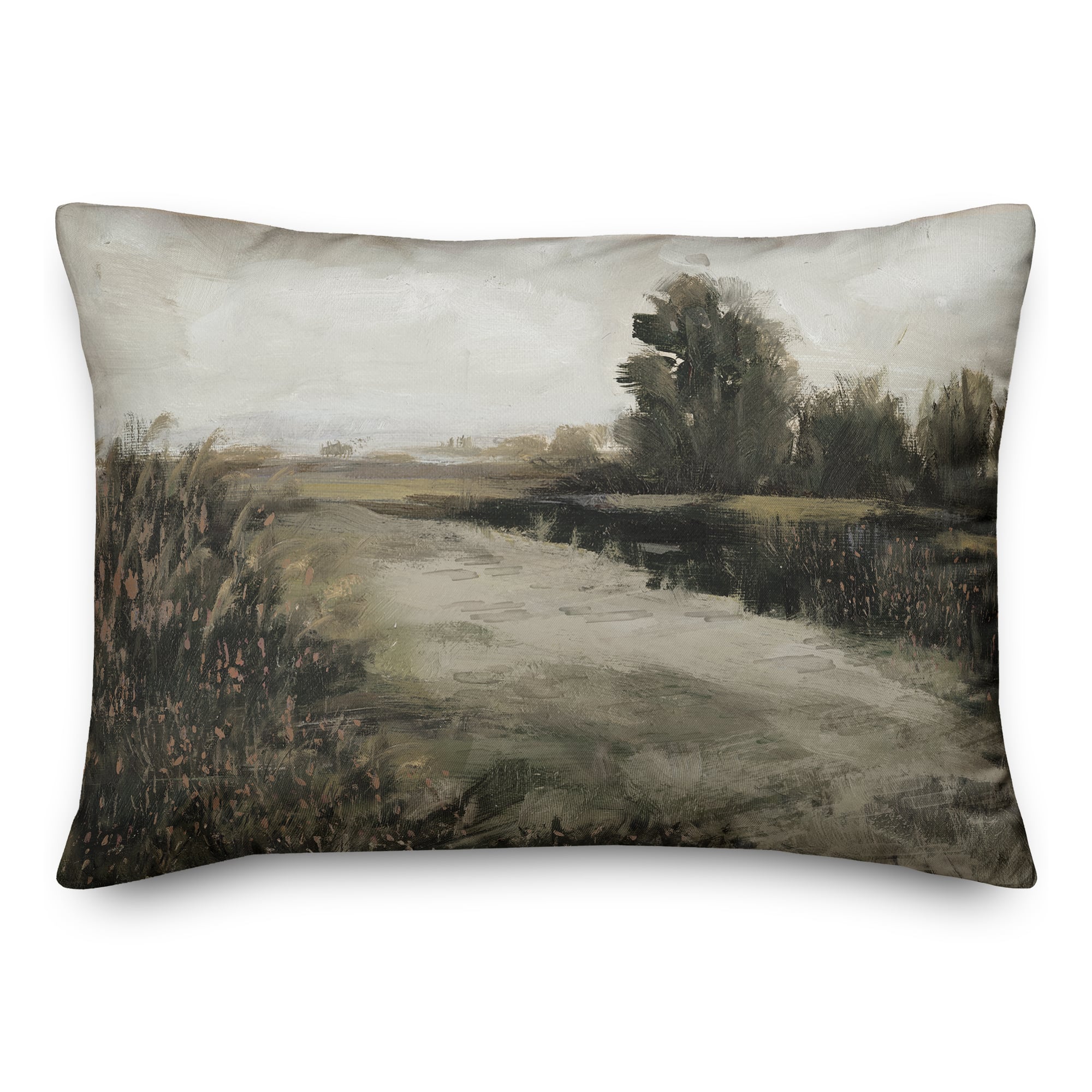 Antique Landscape 20" x 14" Indoor/Outdoor Pillow