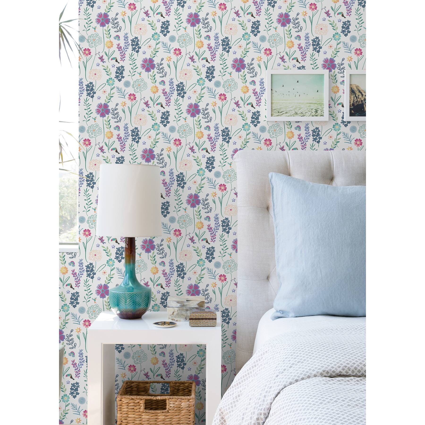 RoomMates Disney&#xAE; Encanto Embroidery Floral Peel &#x26; Stick Wallpaper
