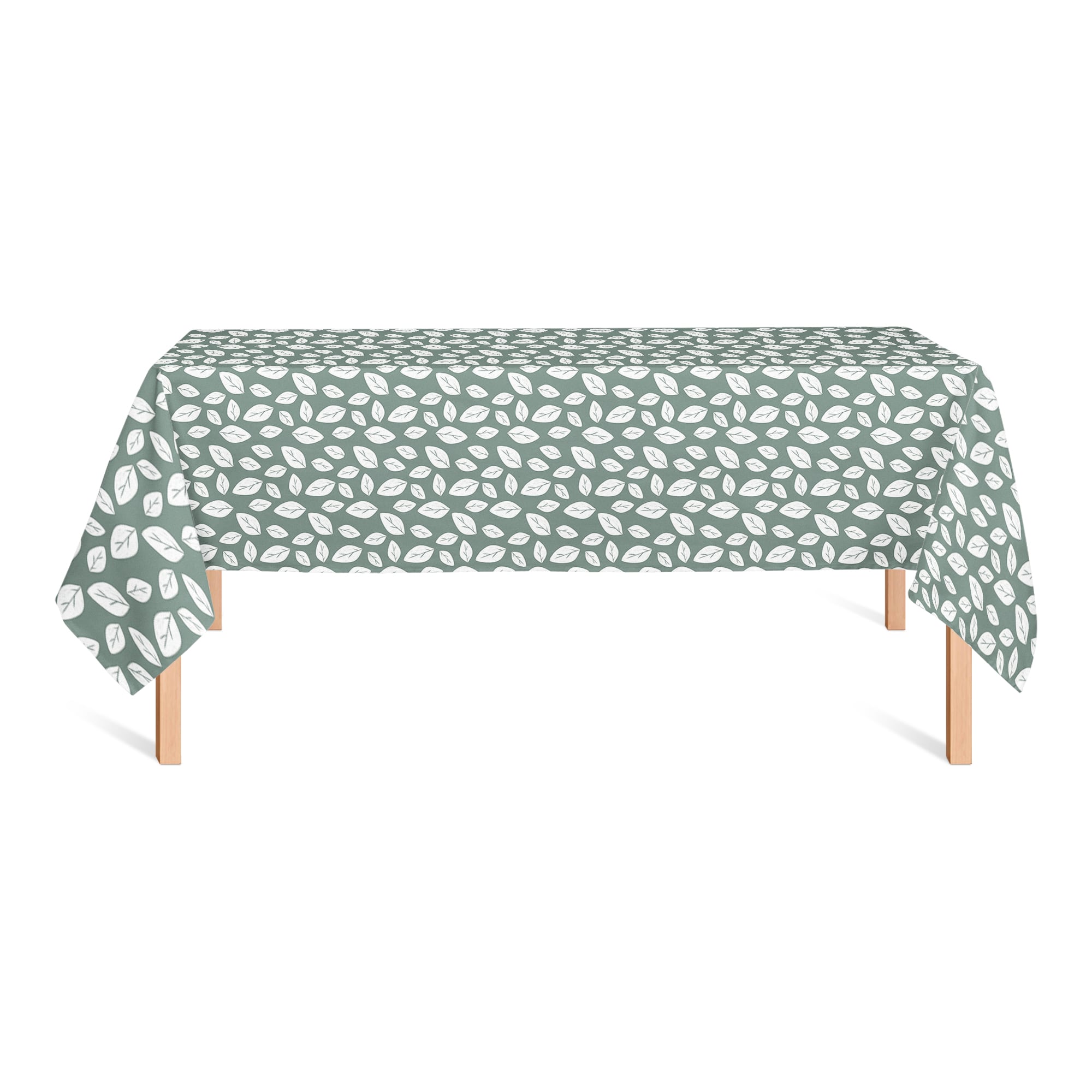 White Leaf Sage Tablecloth