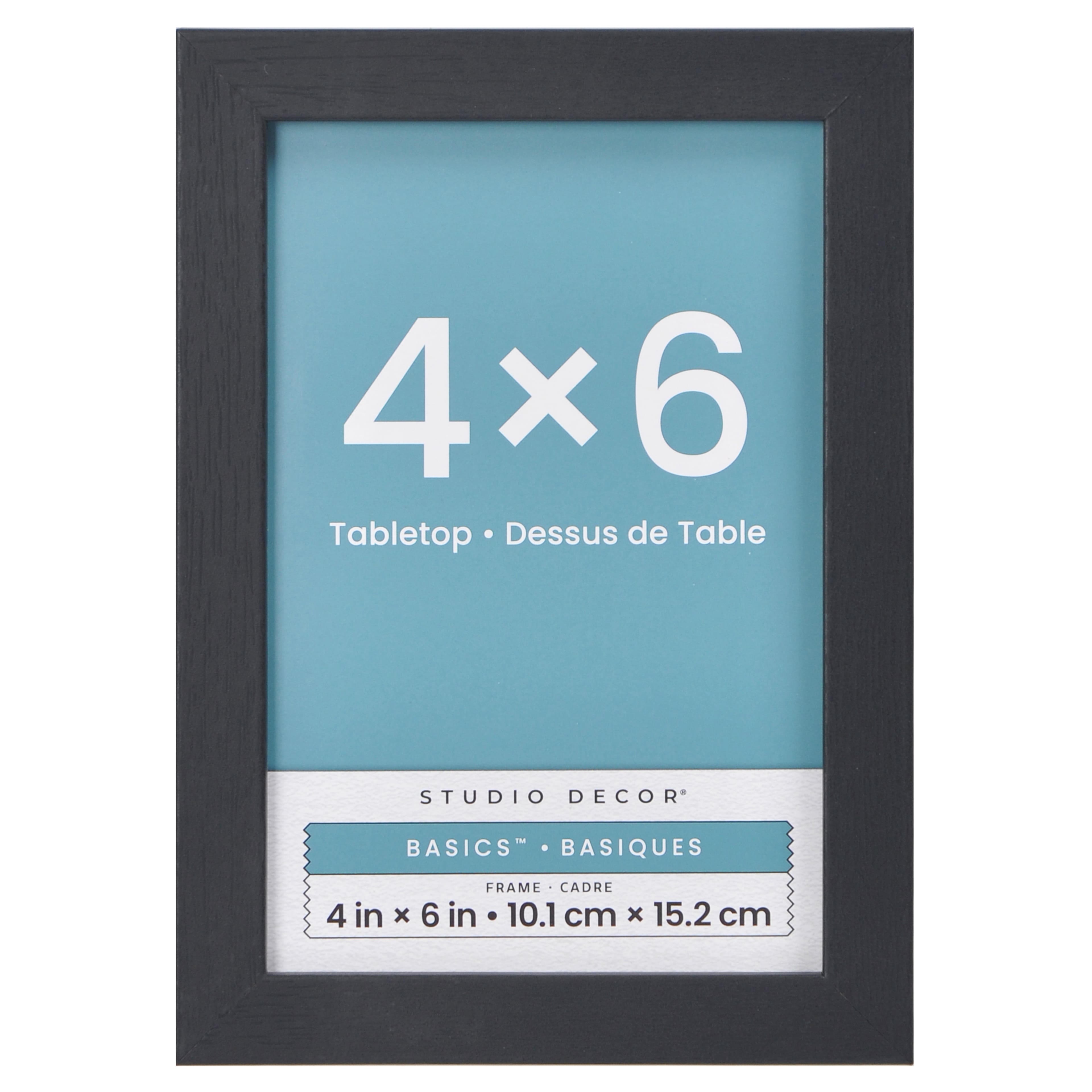 Basics&#x2122; Woodgrain Tabletop Linear Frame by Studio D&#xE9;cor&#xAE;