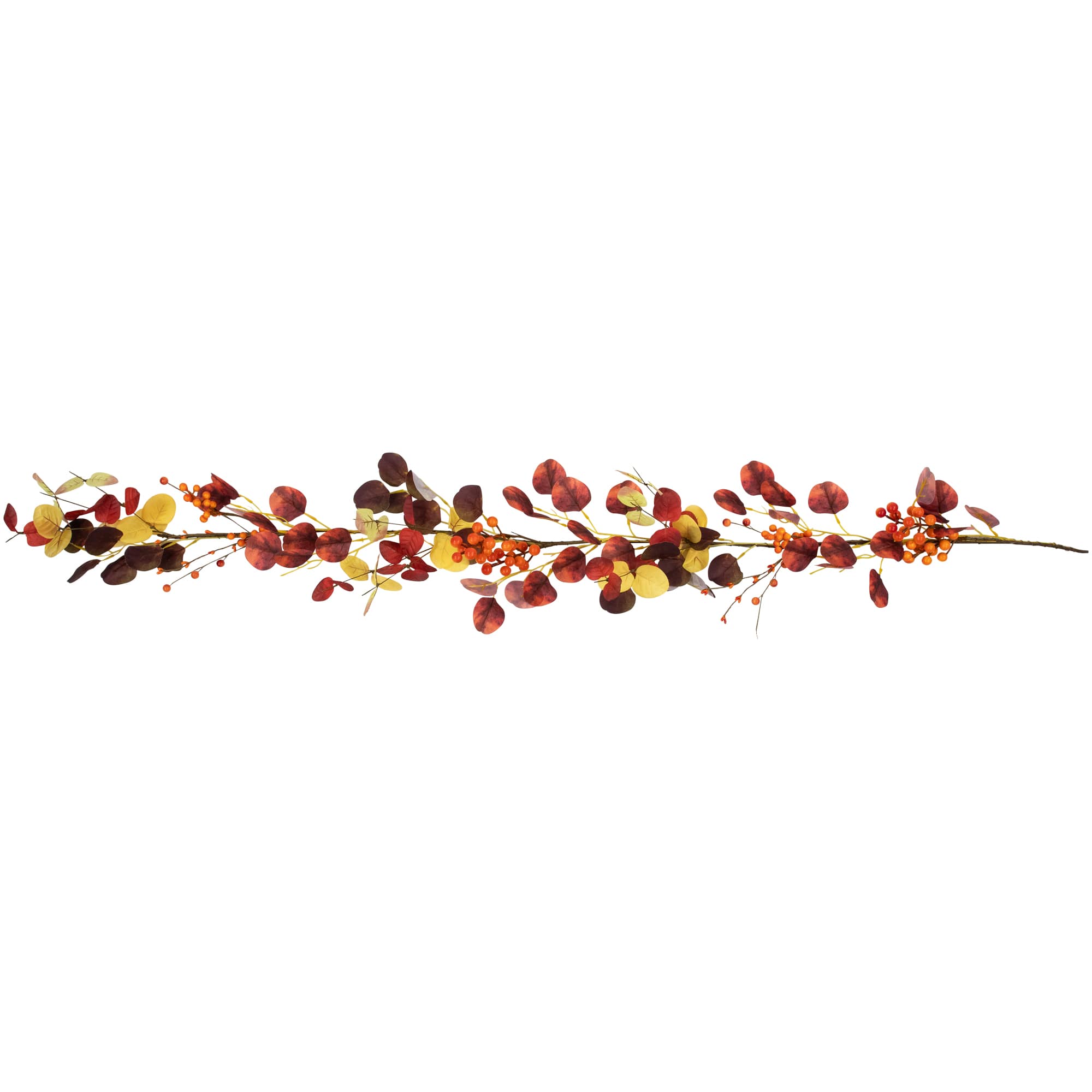 5ft. Berries & Maple Leaves Artificial Fall Harvest Garland
