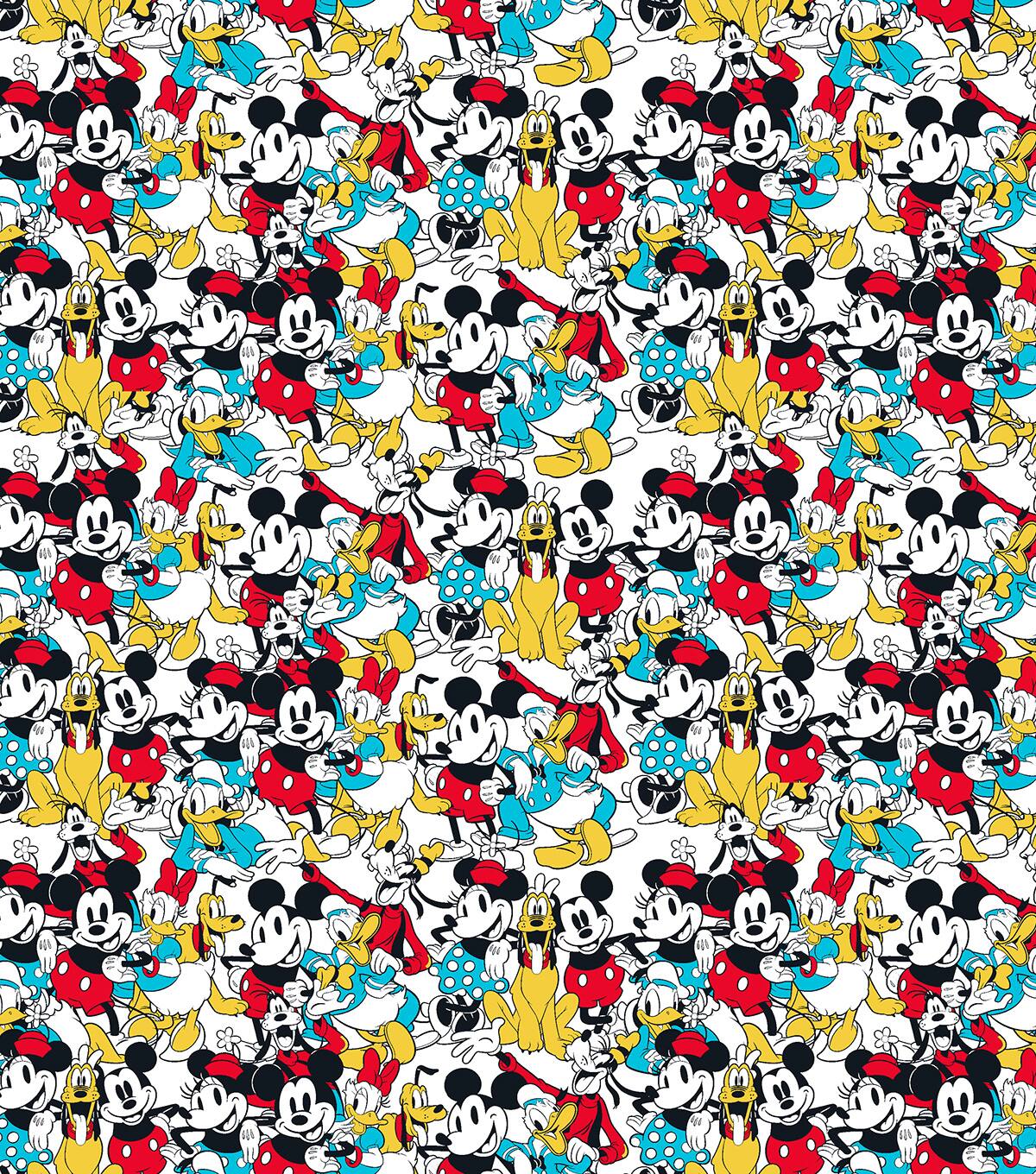 Springs Creative Disney&#xAE; Mickey &#x26; Friends Characters Cotton Fabric