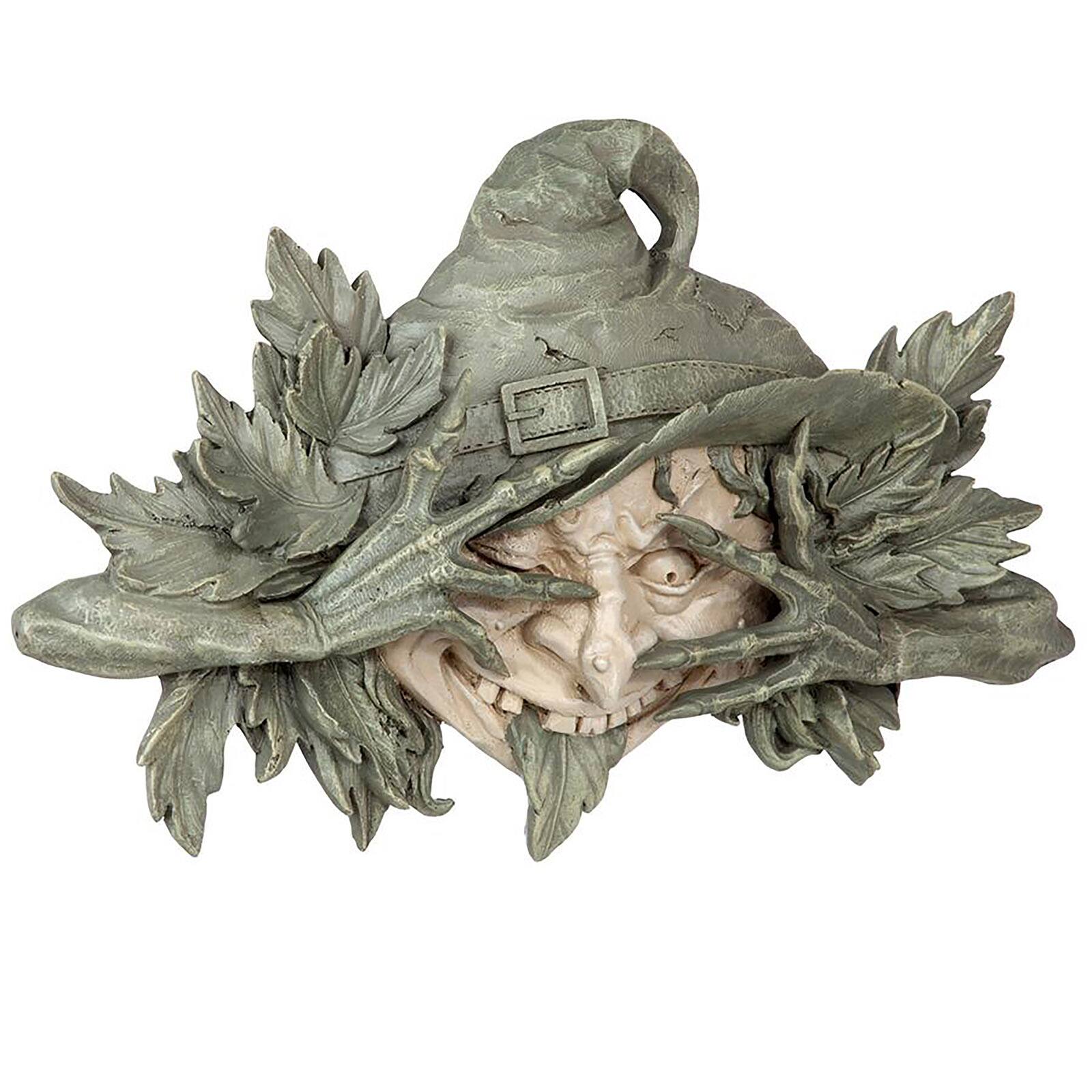Design Toscano The Poison Ivy Forest Witch: Greenman Wall Sculpture