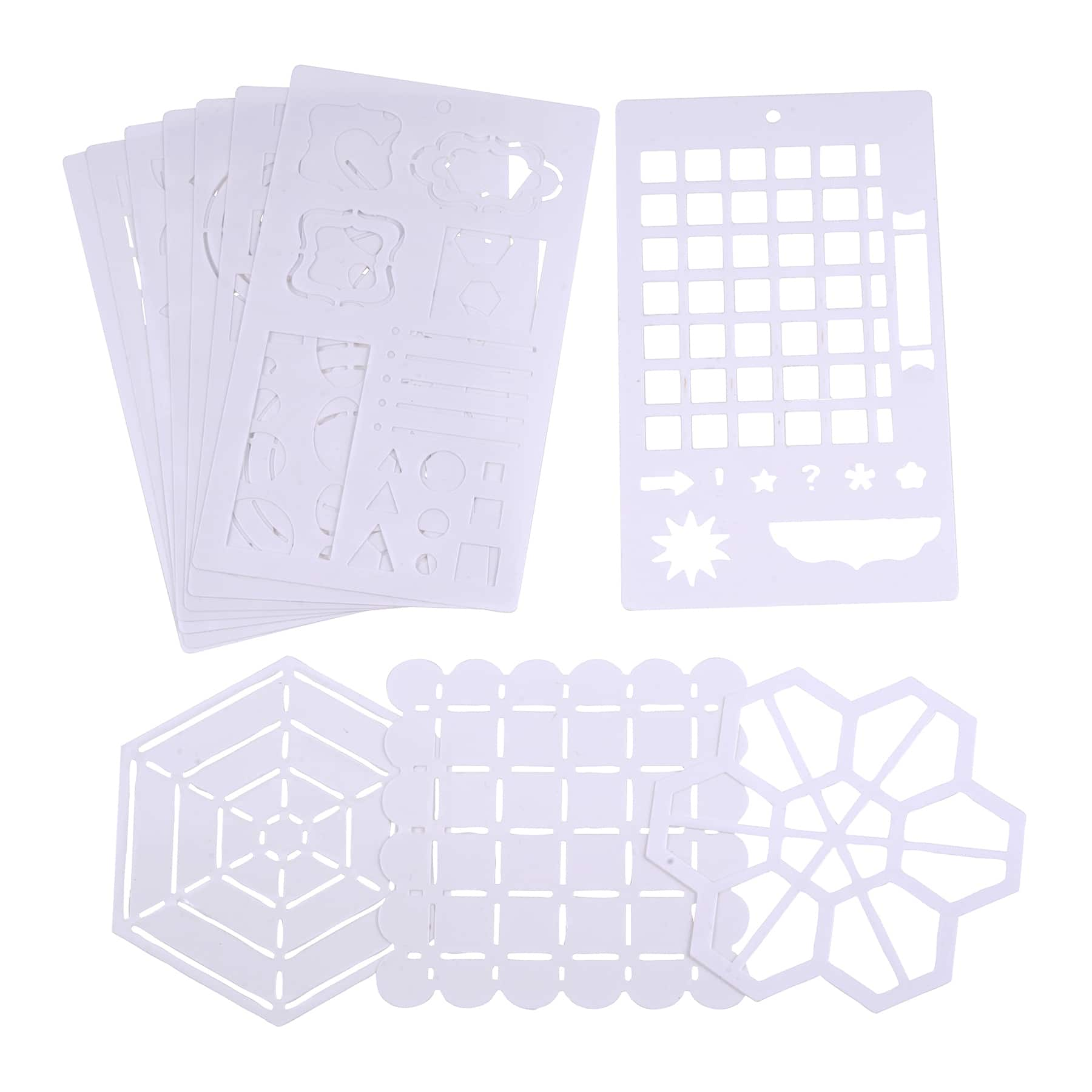 20 Sheets 3D Printer Drawing Molds Paper Stencils for 3D Printing