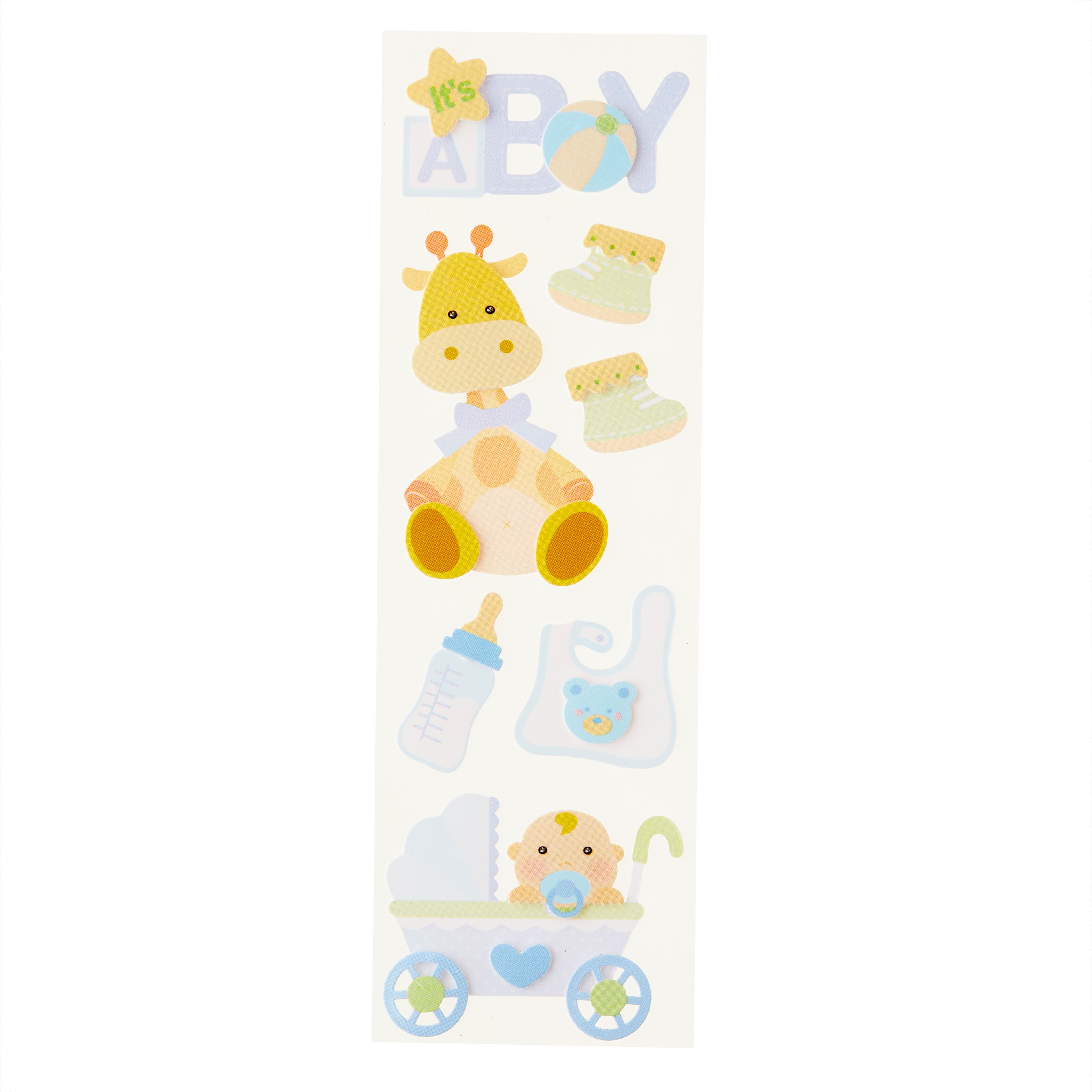 Recollections&#x2122; Dimensional Stickers, Baby Boy