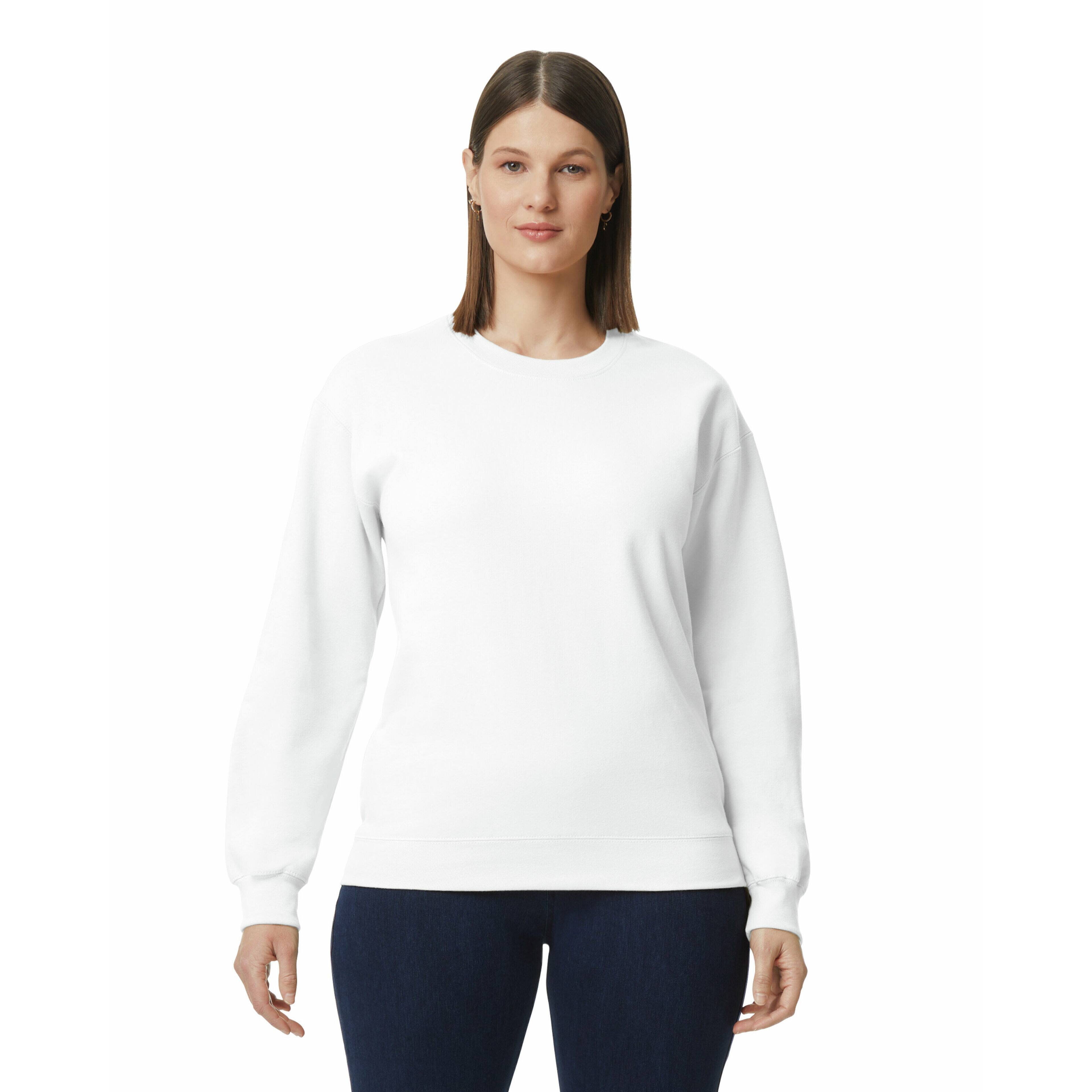 Chandail pour adulte &#xE0; encolure ras du cou en molleton de poids moyen Softstyle de Gildan