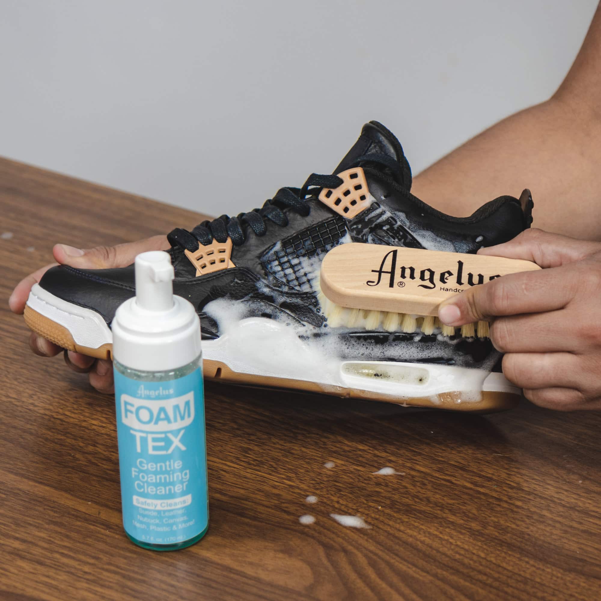 12 Pack: Angelus® Foam Tex Sneaker Cleaning Kit