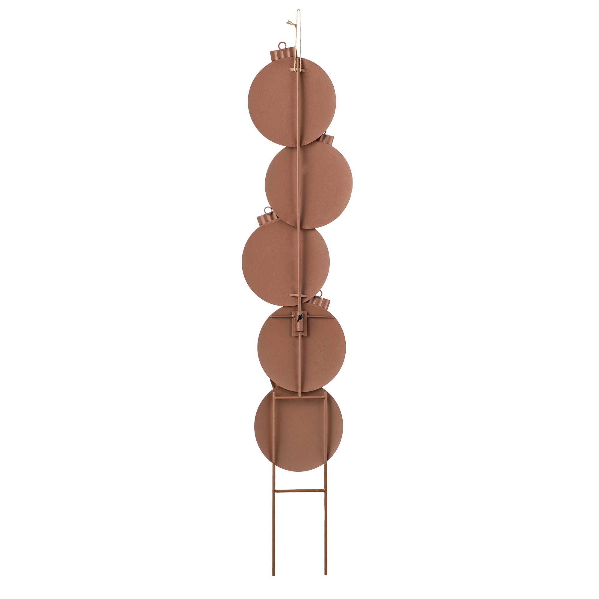Glitzhome&#xAE; 42&#x22; Metal NOEL Ornament Yard Stake/Wall D&#xE9;cor