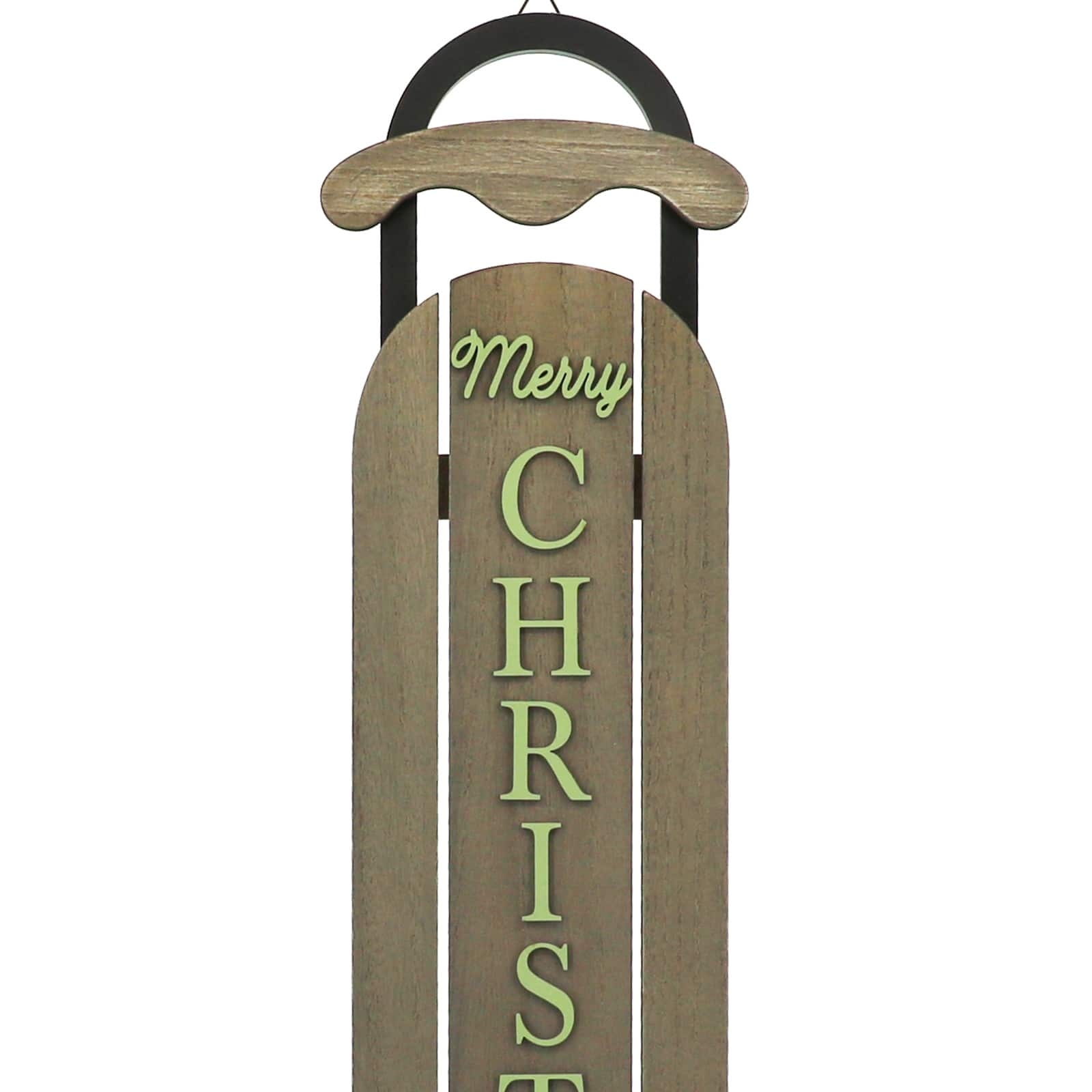 Merry Christmas Sled Wall D&#xE9;cor by Ashland&#xAE;