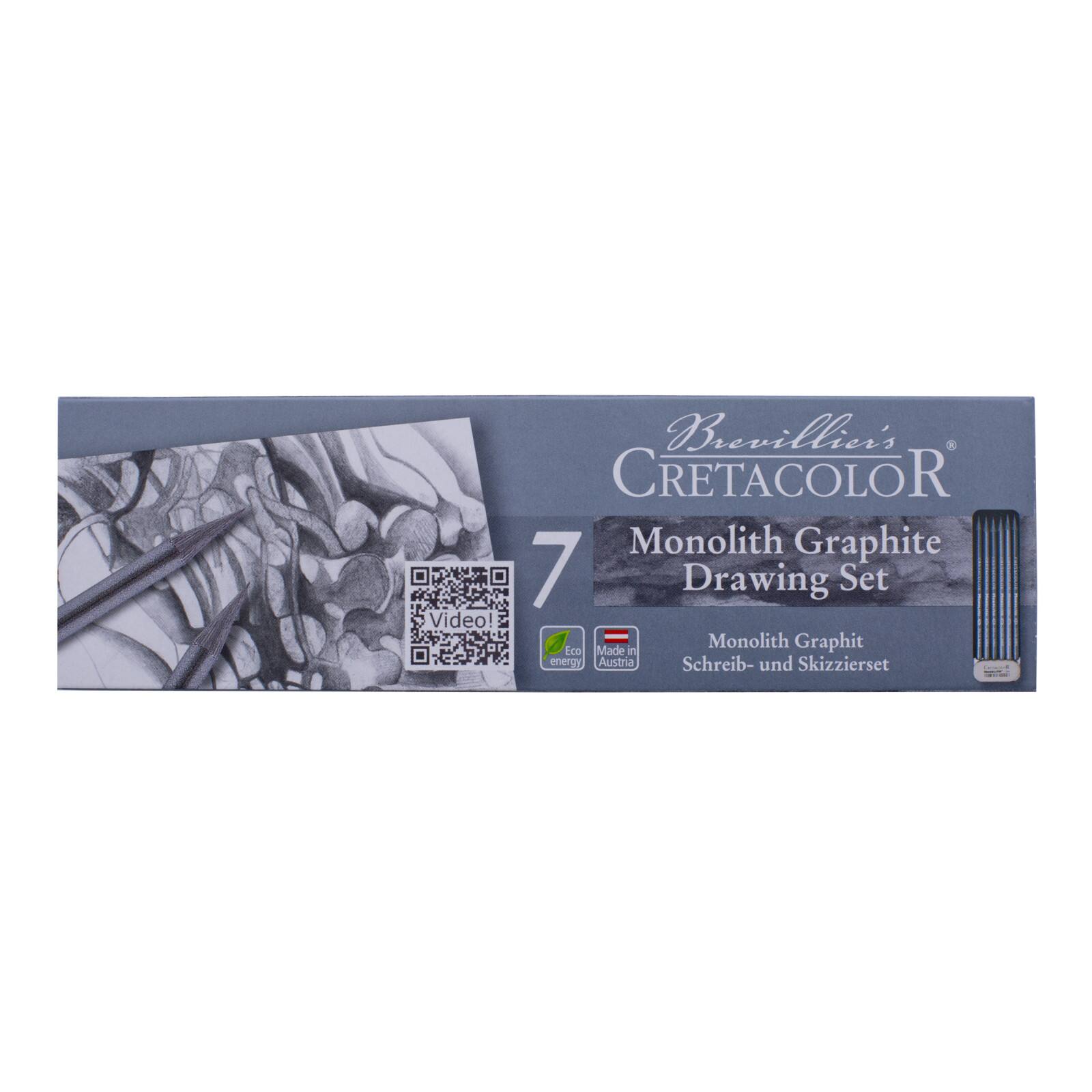 Cretacolor&#xAE; Monolith Graphite 6 Piece Tin Set